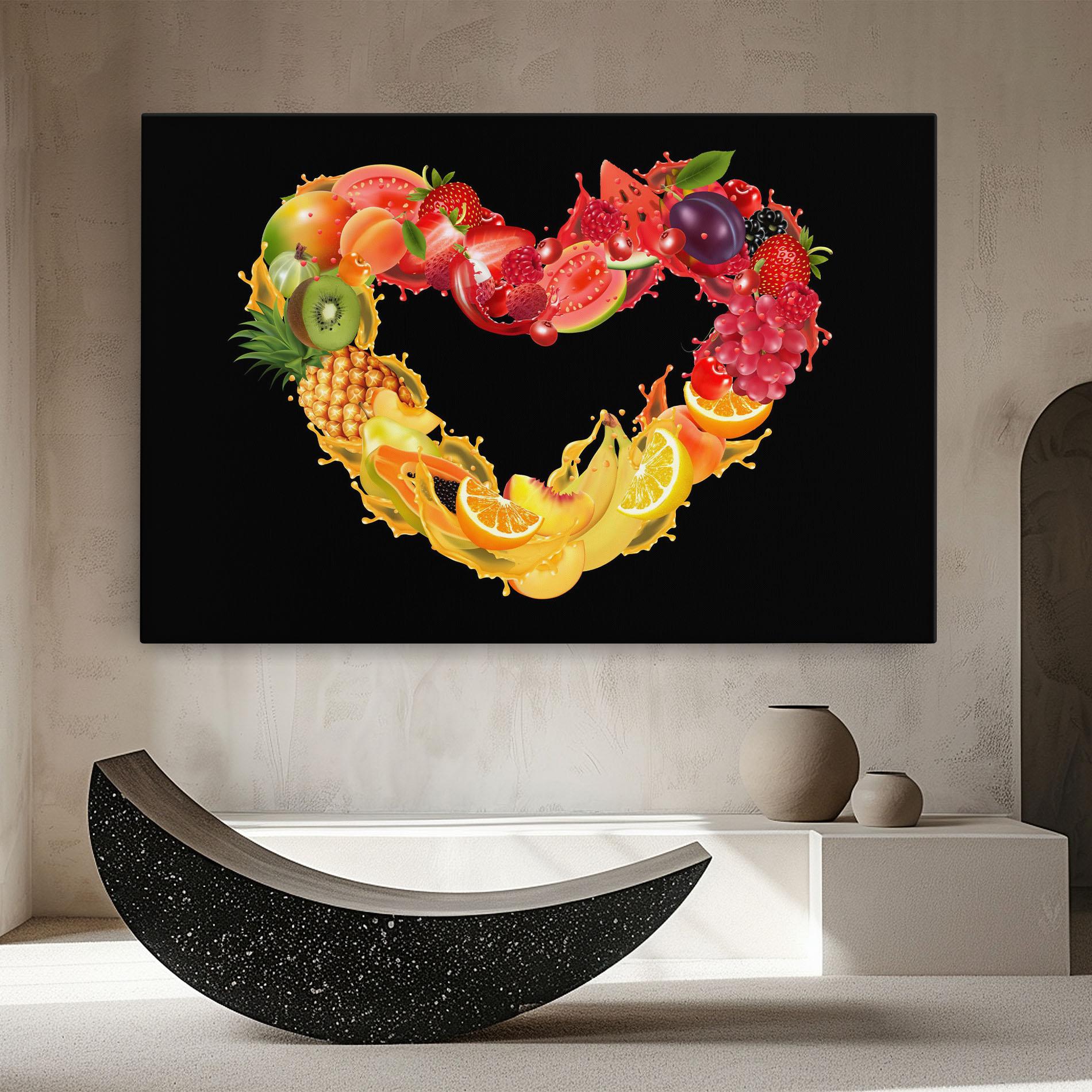 Leinwandbild Juice Frame mockup 8