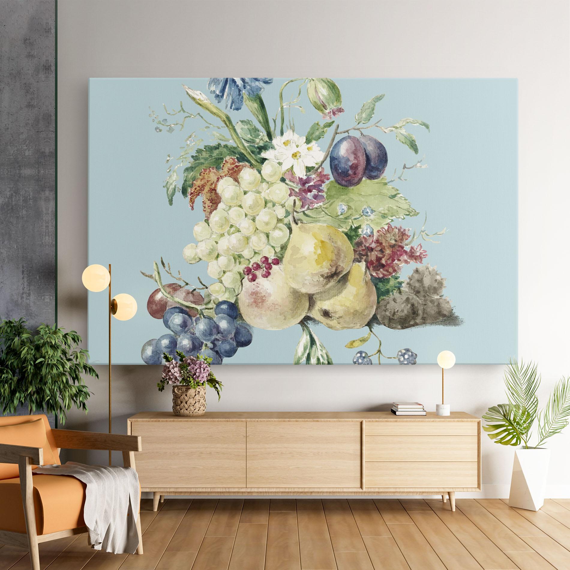 Leinwandbild Fruit Paintig mockup 9