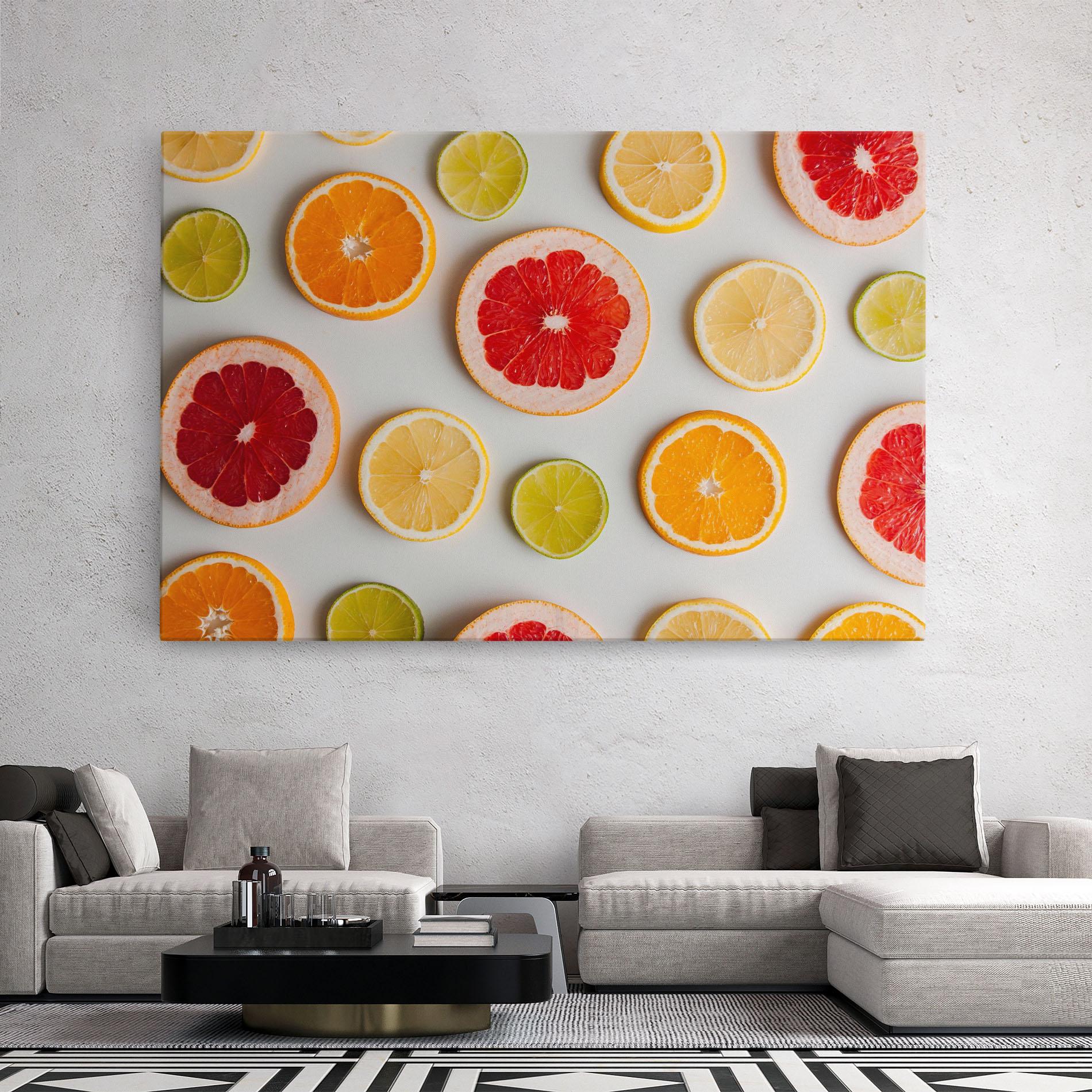 Leinwandbild Grapefruit Mix mockup 2
