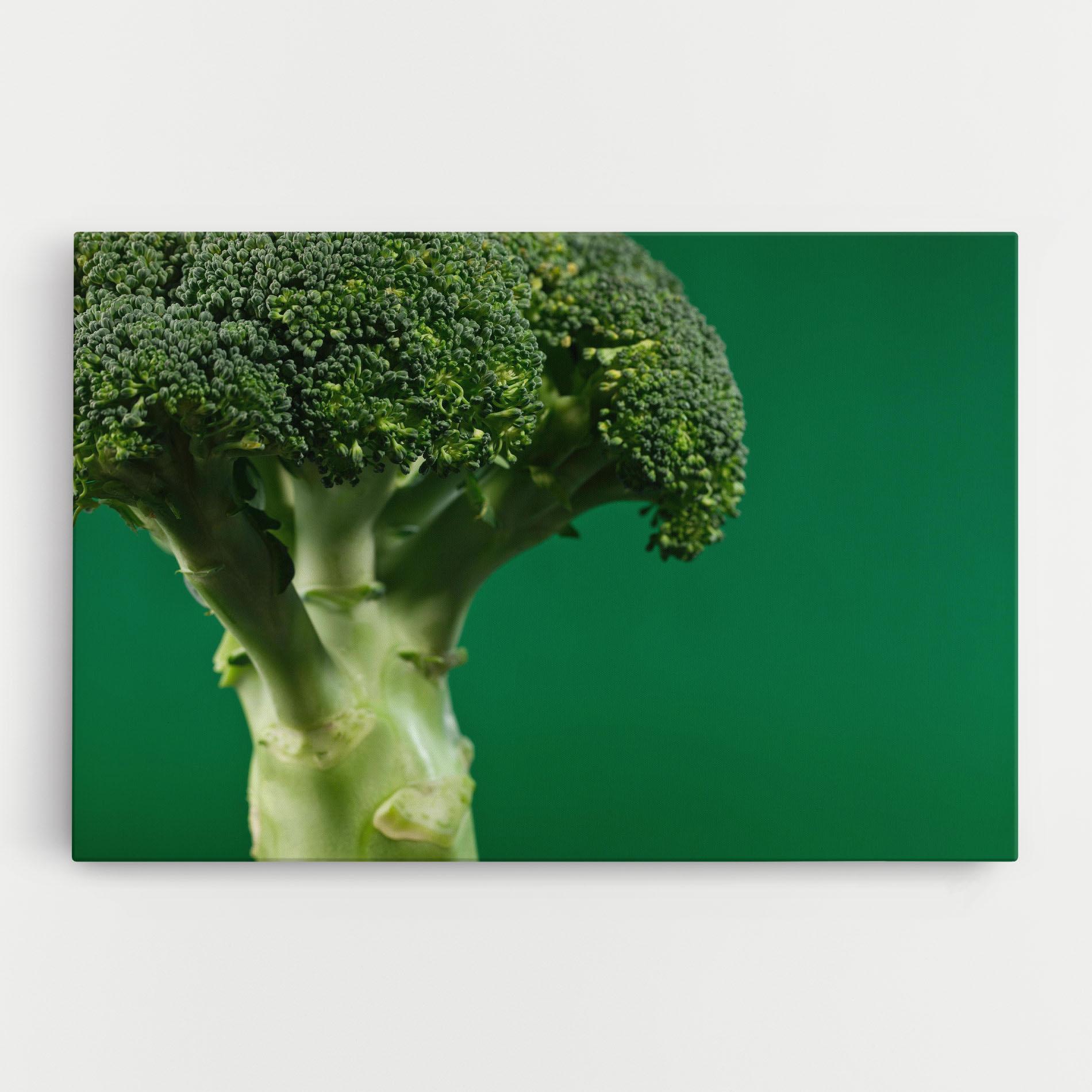 Leinwandbild Broccoli mockup 0