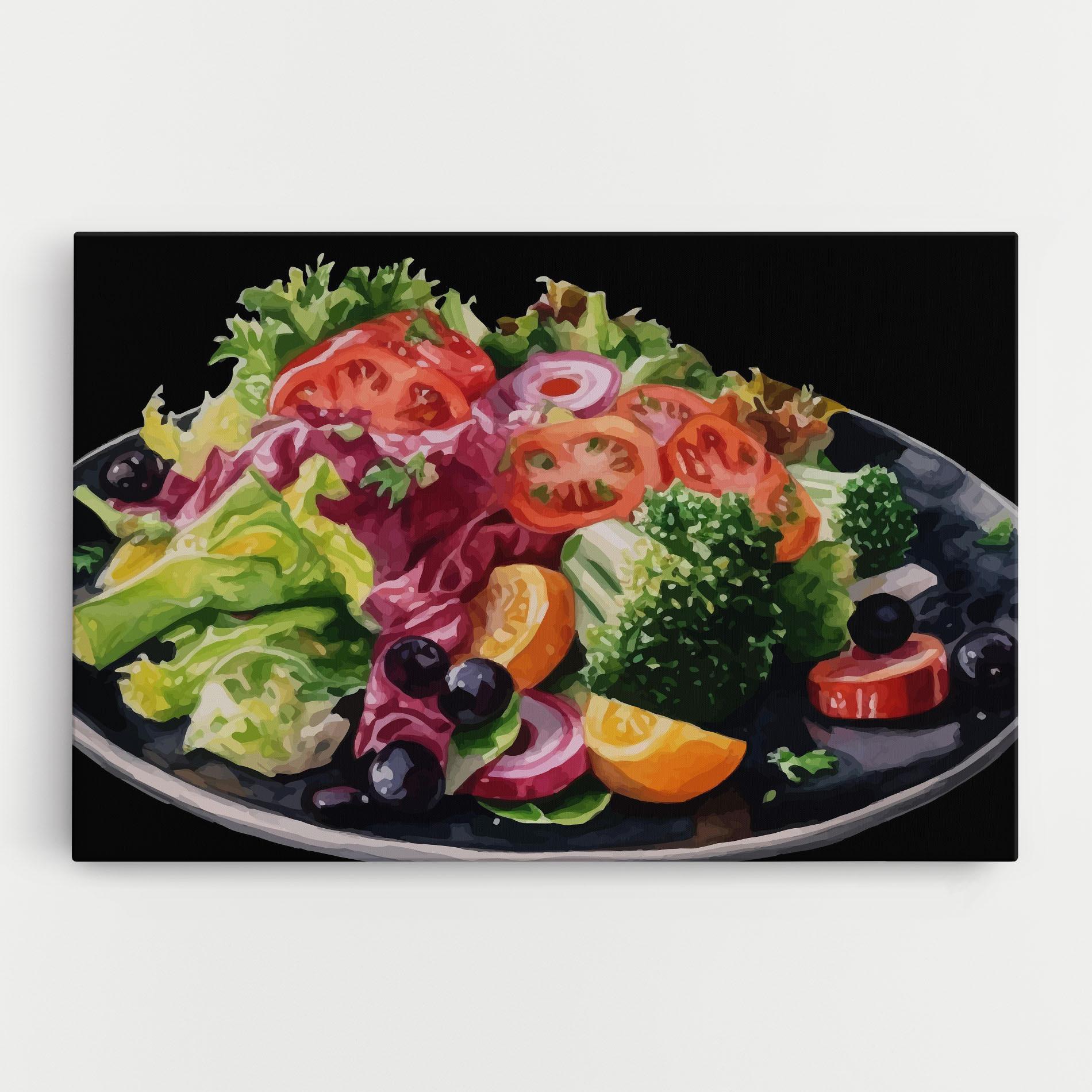 Leinwandbild Healthy Tomato Food mockup 0