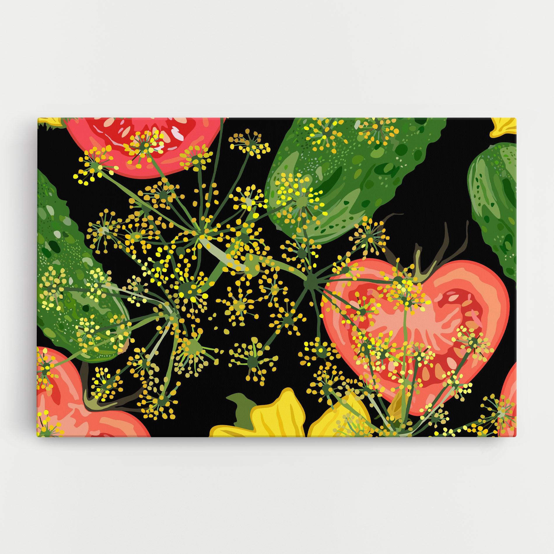 Leinwandbild Heart Tomato mockup 0