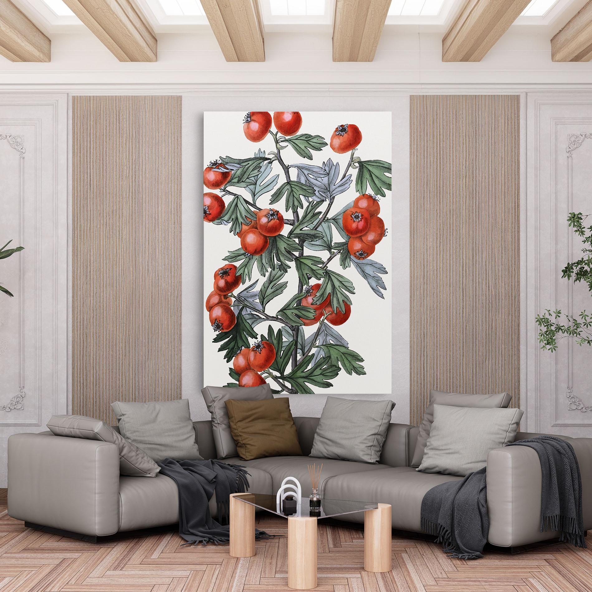 Leinwandbild Cherry Drawing mockup 6