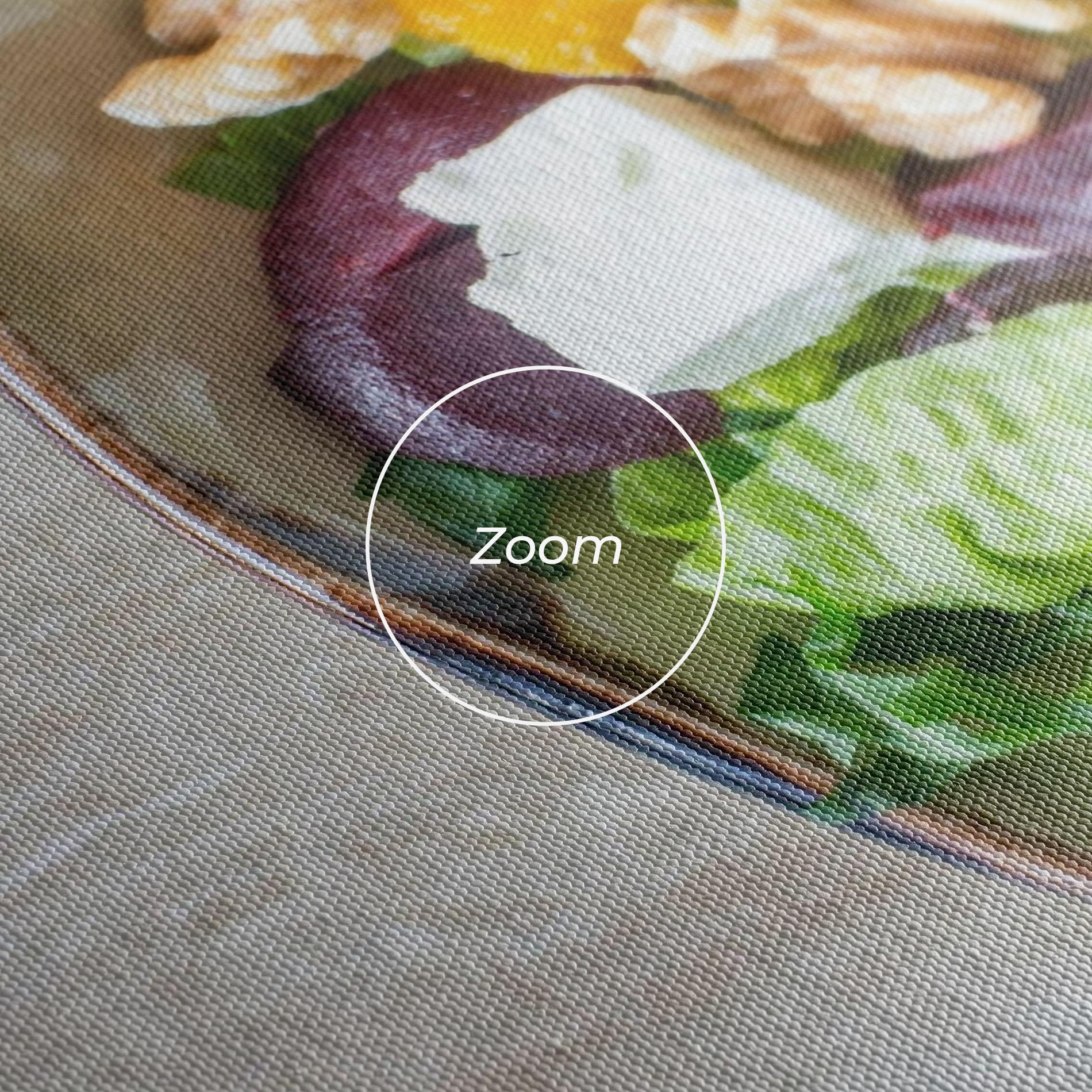 Leinwandbild Delicious Salad mockup 3