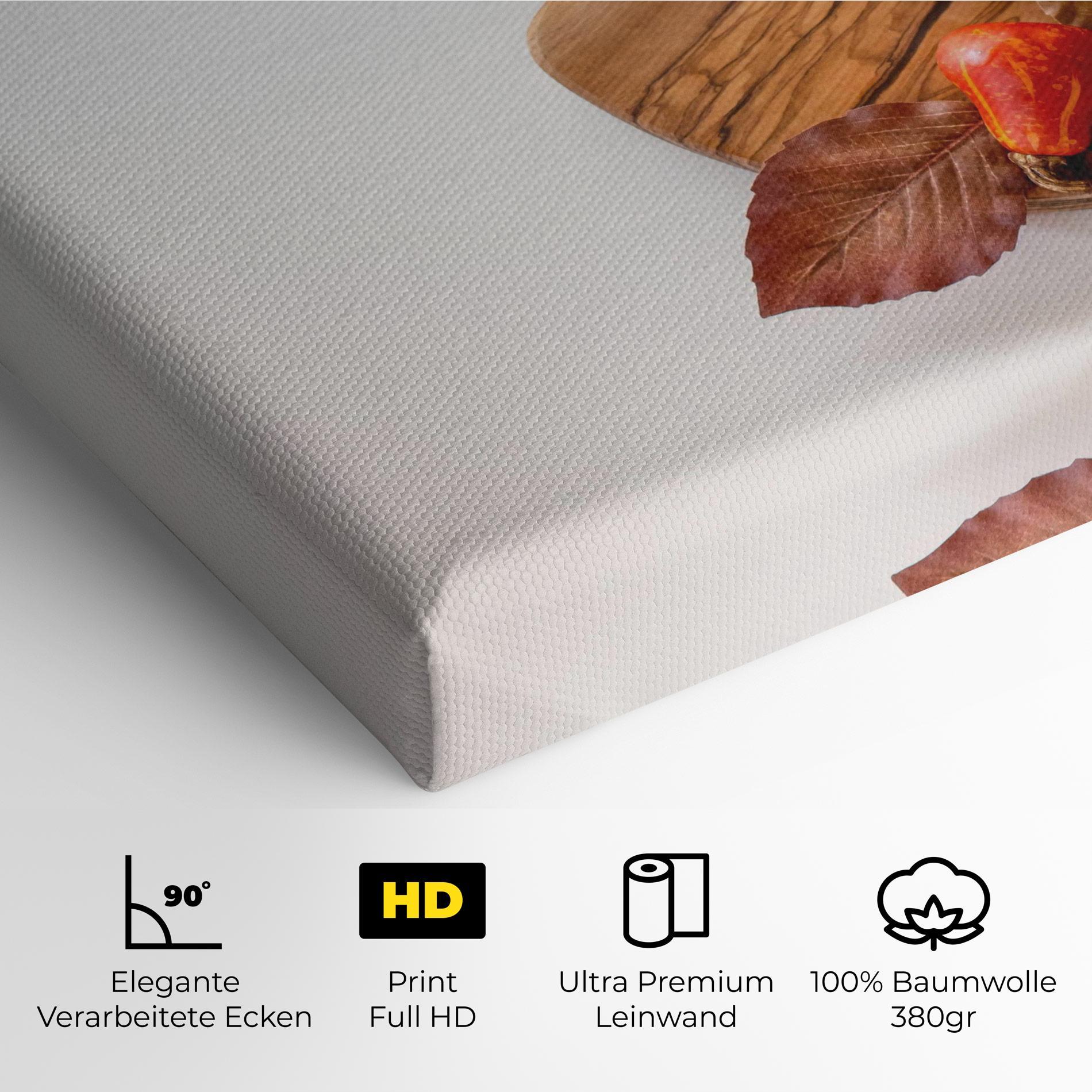 Leinwandbild Autumn Pumpkins mockup 4