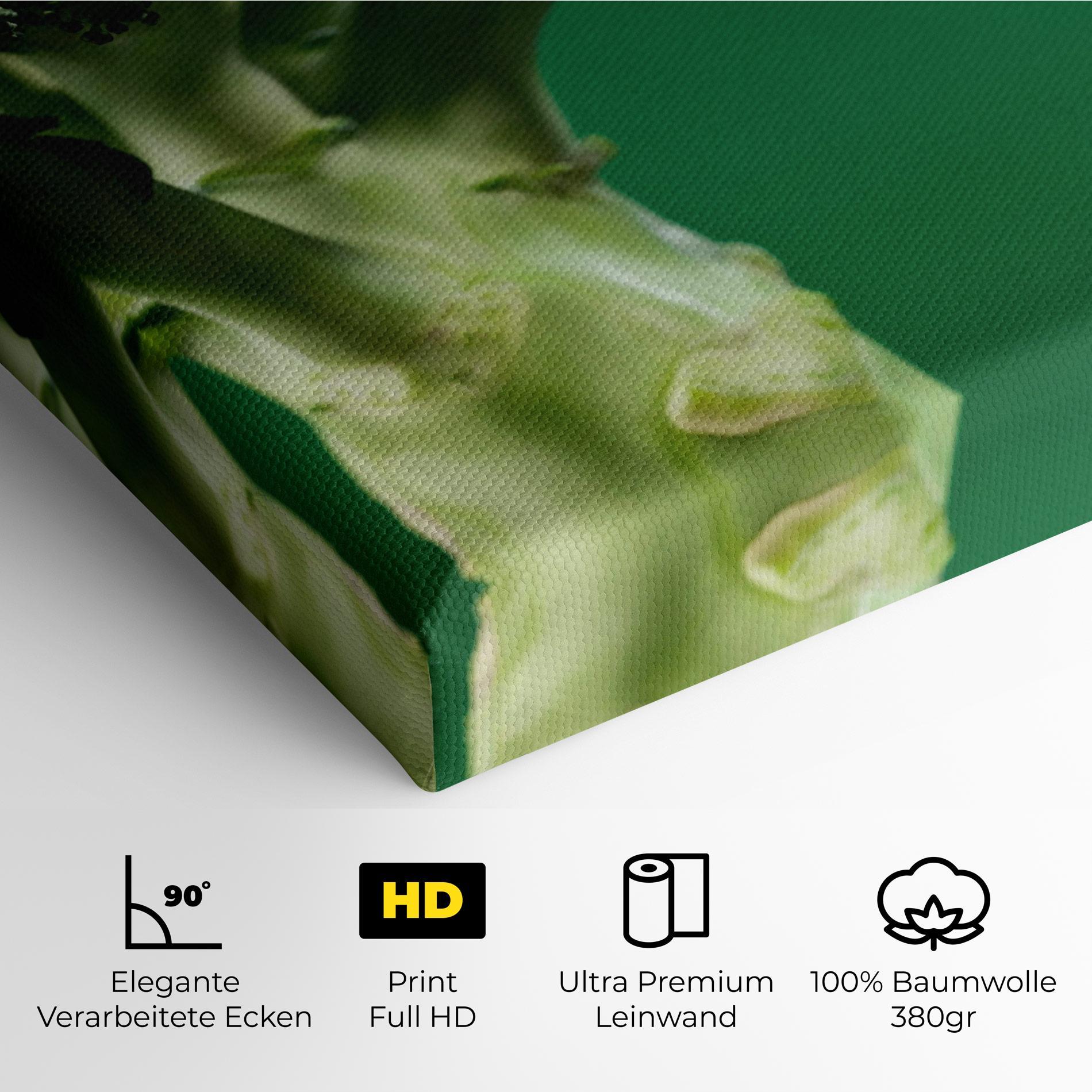 Leinwandbild Broccoli mockup 4