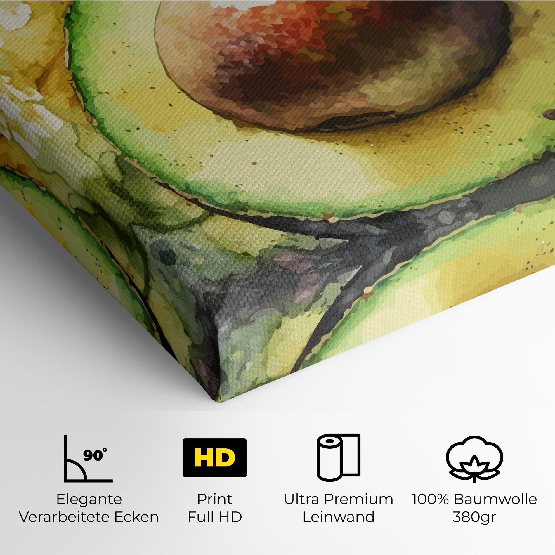 Green Avocado Art mockup 4