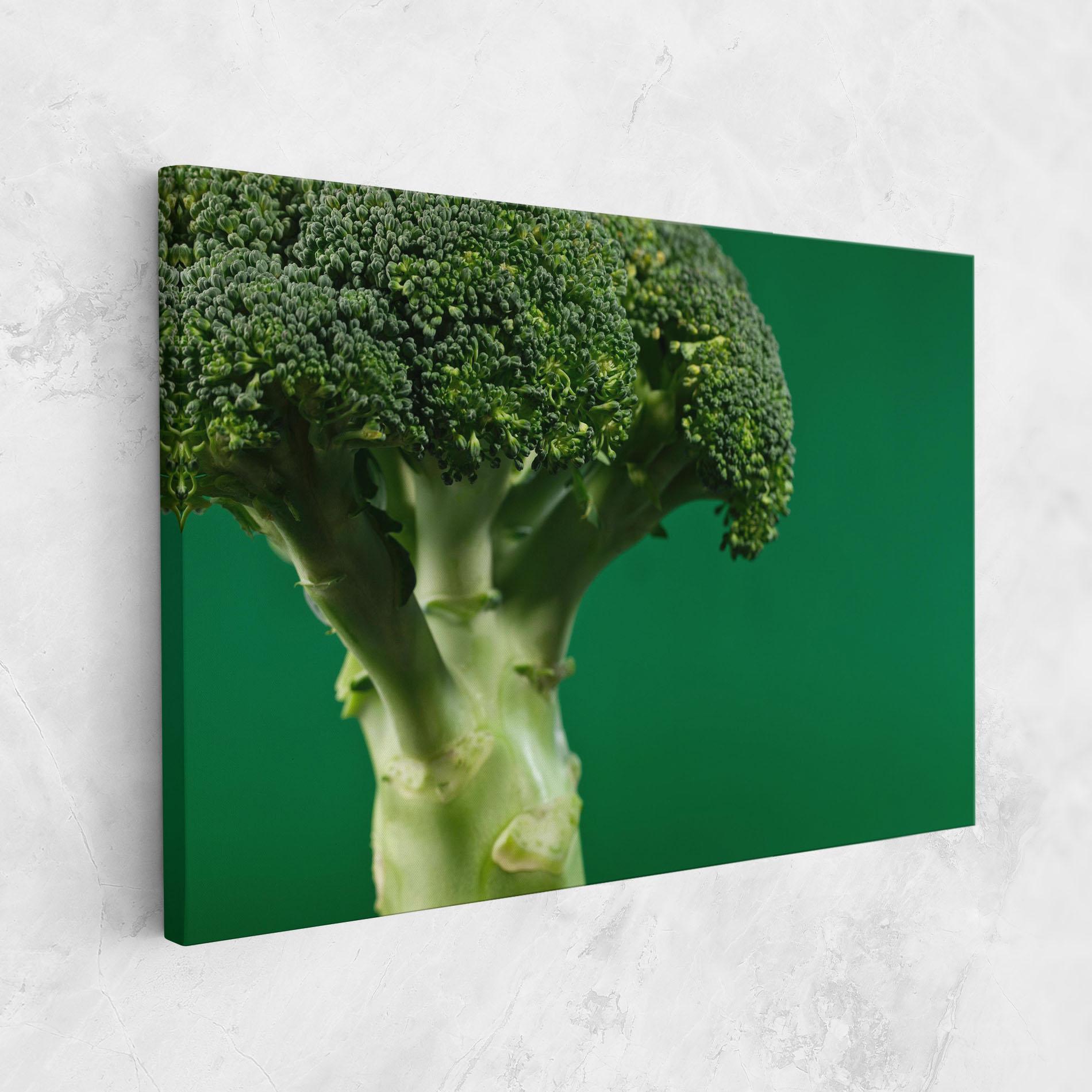 Leinwandbild Broccoli mockup 1