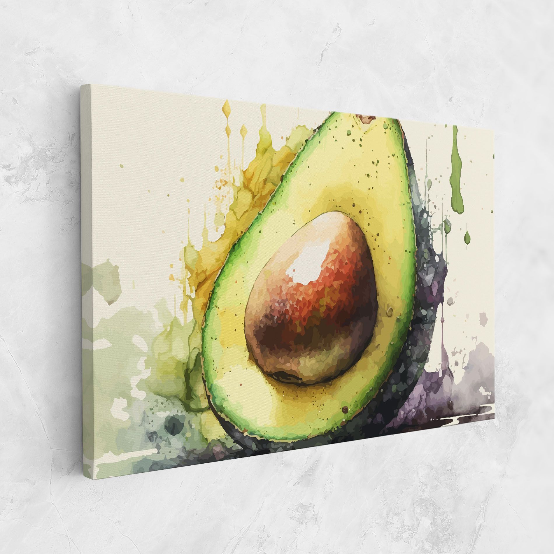 Green Avocado Art mockup 1