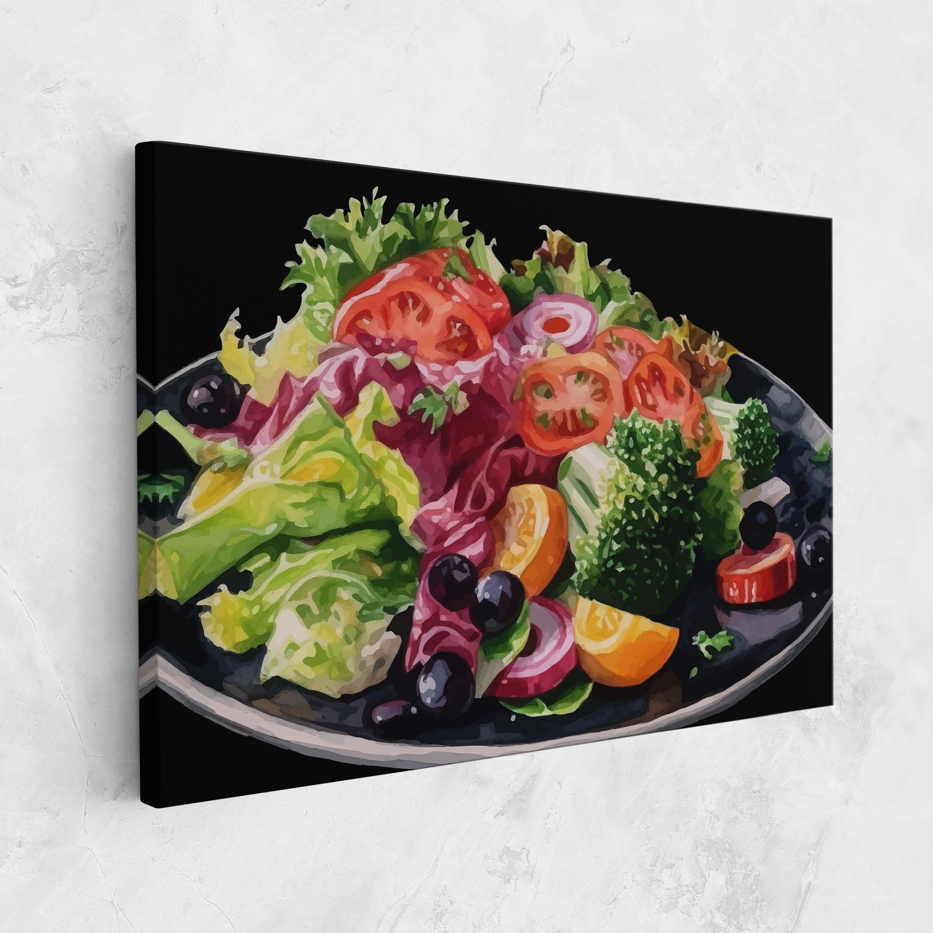Leinwandbild Healthy Tomato Food mockup 1