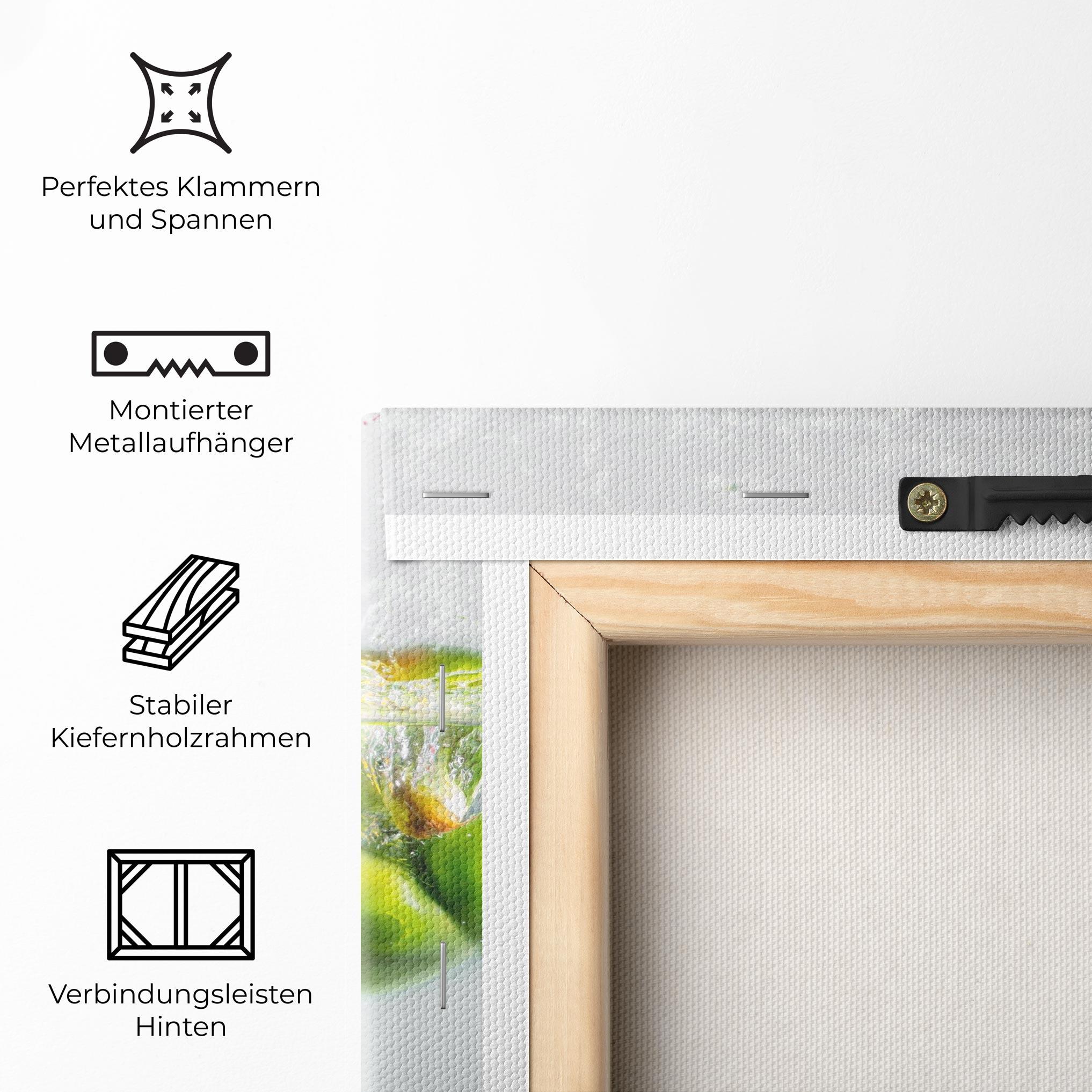 Leinwandbild Colorful Bellpepper mockup 5