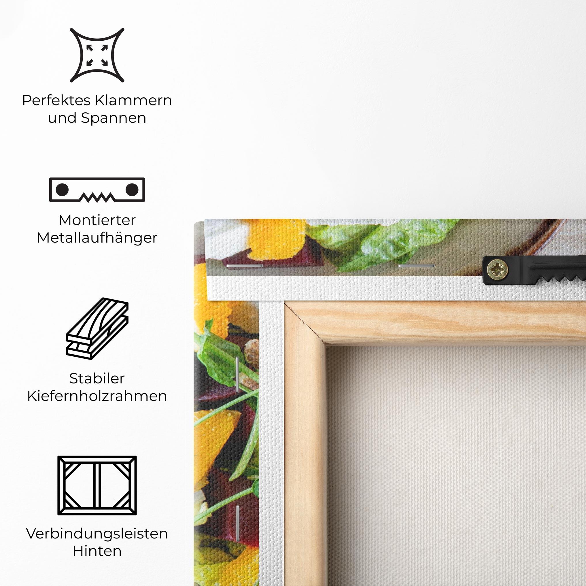 Leinwandbild Delicious Salad mockup 5