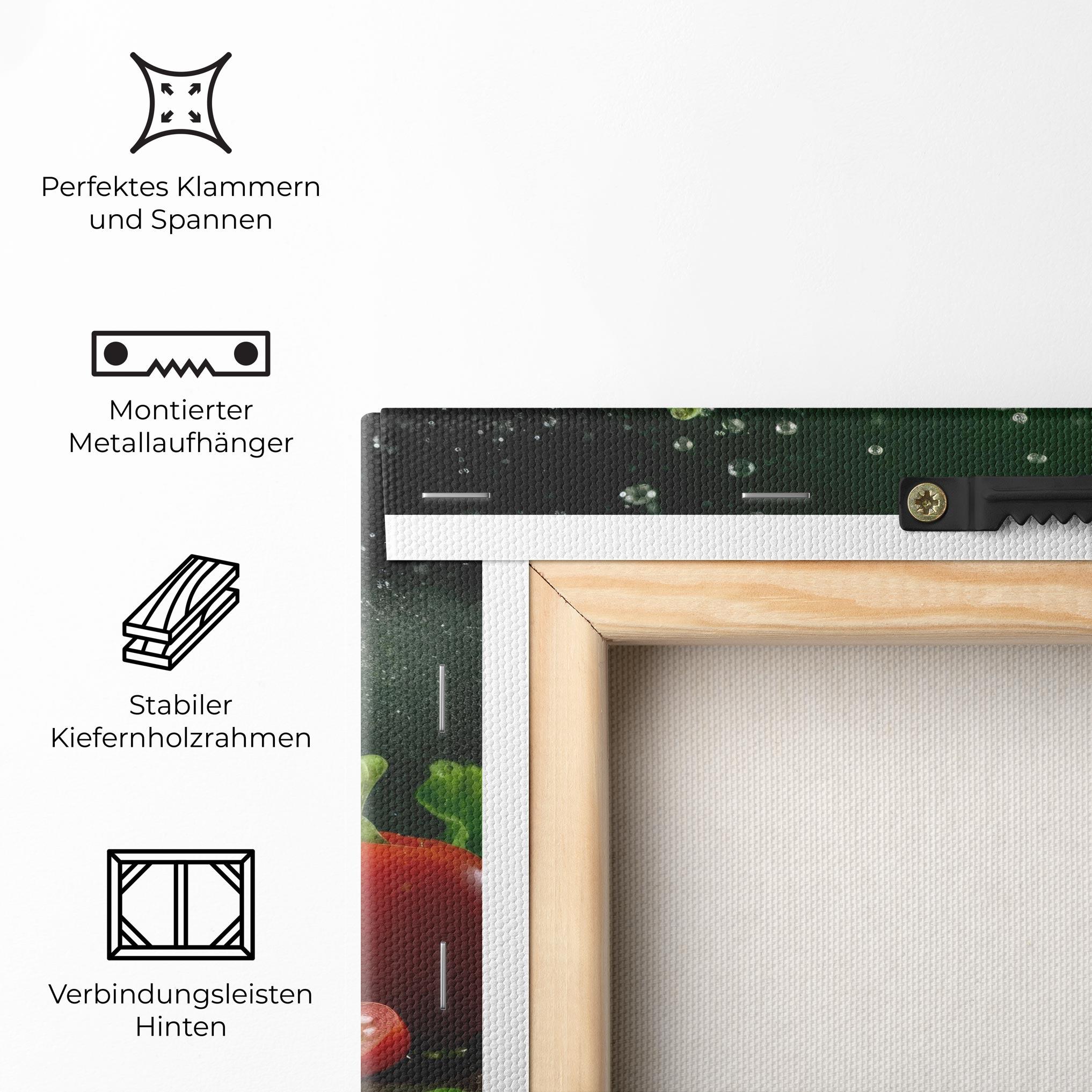 Leinwandbild Fresh Vegetables mockup 5