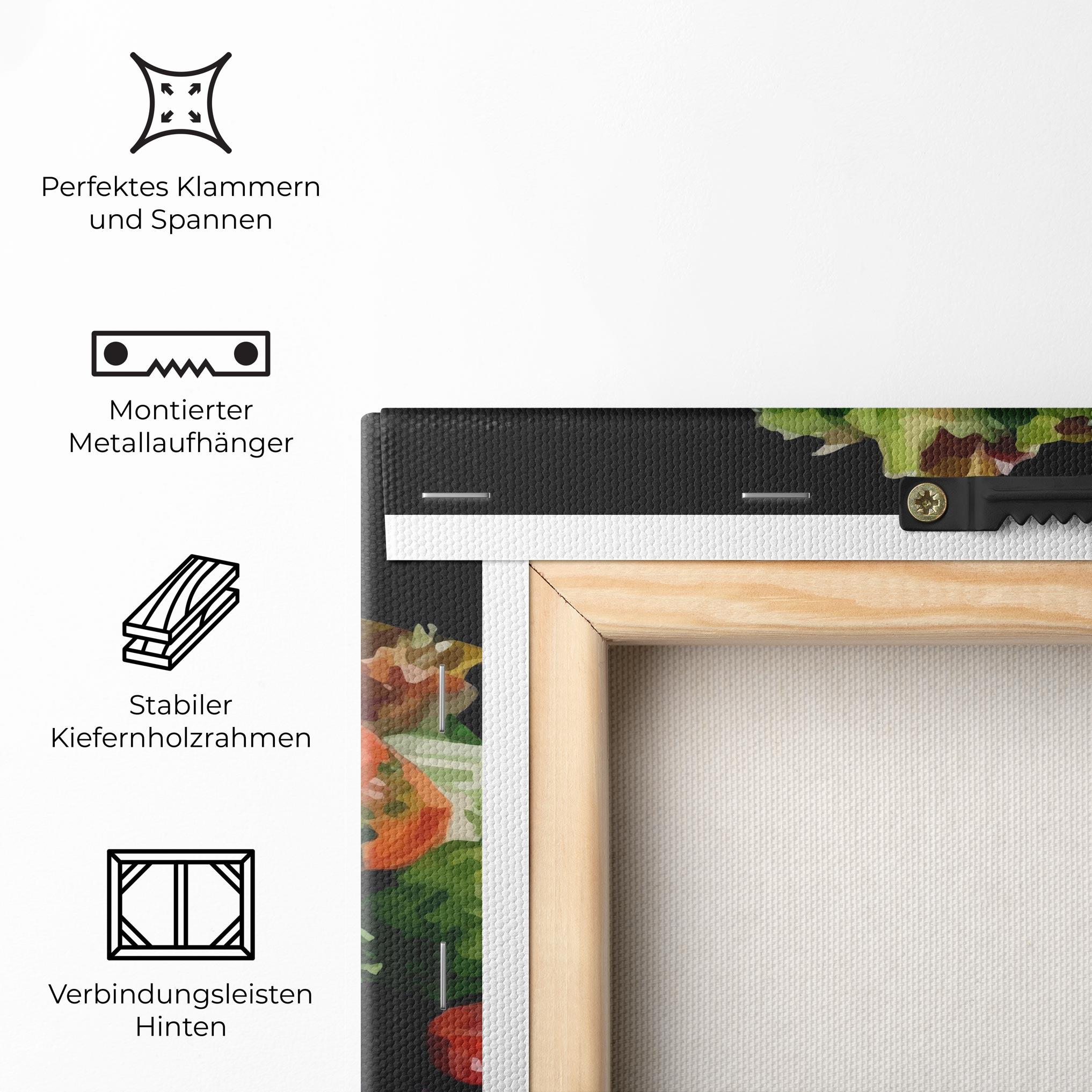 Leinwandbild Healthy Tomato Food mockup 5
