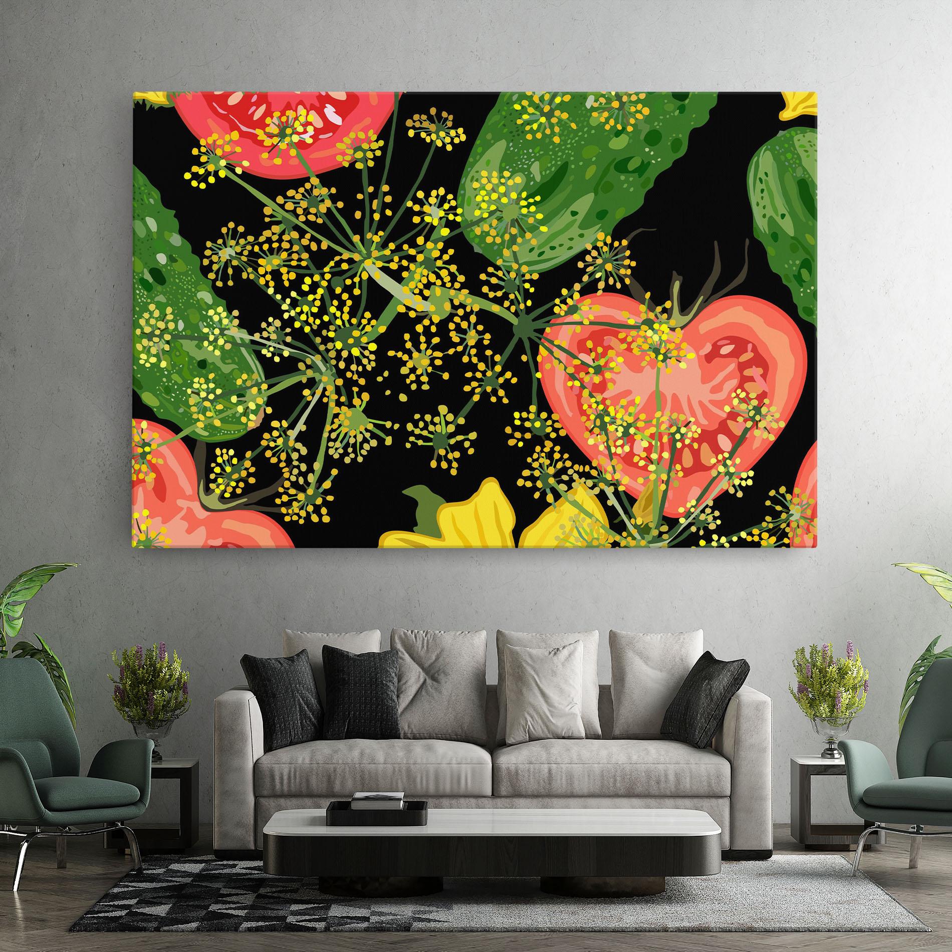 Leinwandbild Heart Tomato mockup 7