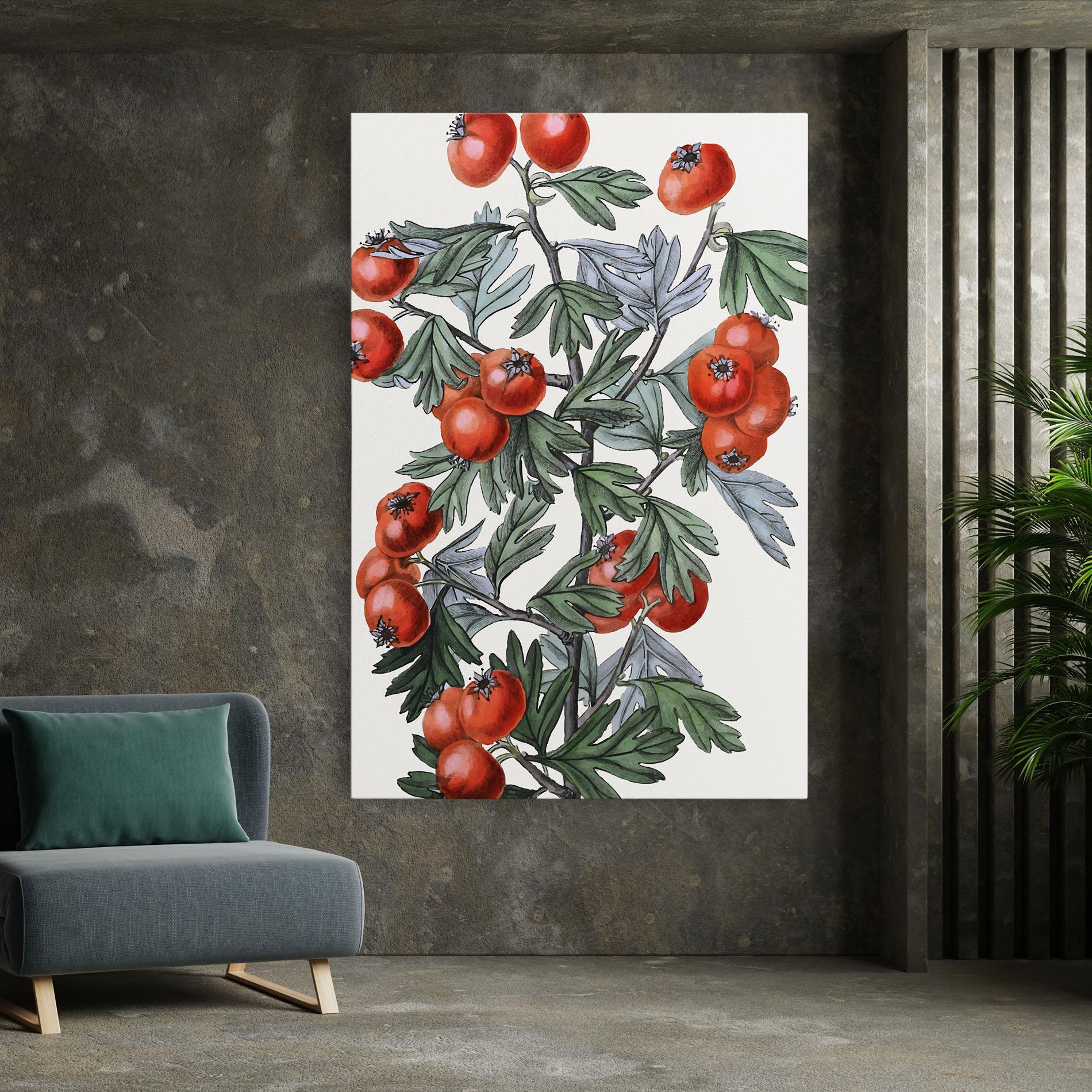 Leinwandbild Cherry Drawing mockup 7
