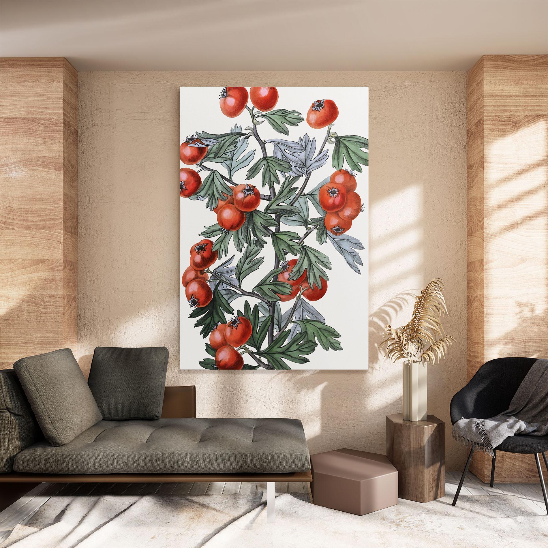 Leinwandbild Cherry Drawing mockup 8
