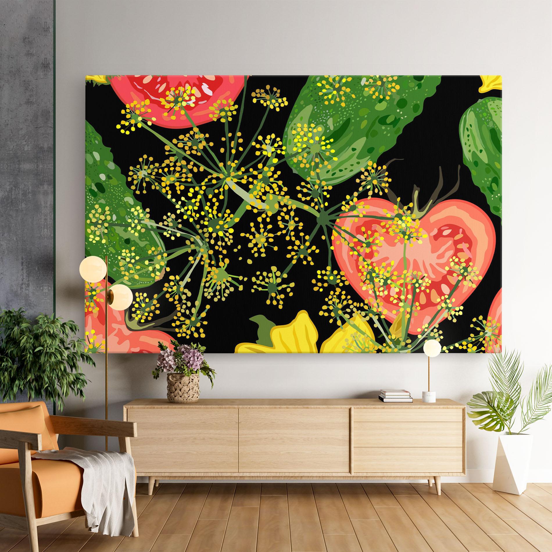 Leinwandbild Heart Tomato mockup 9