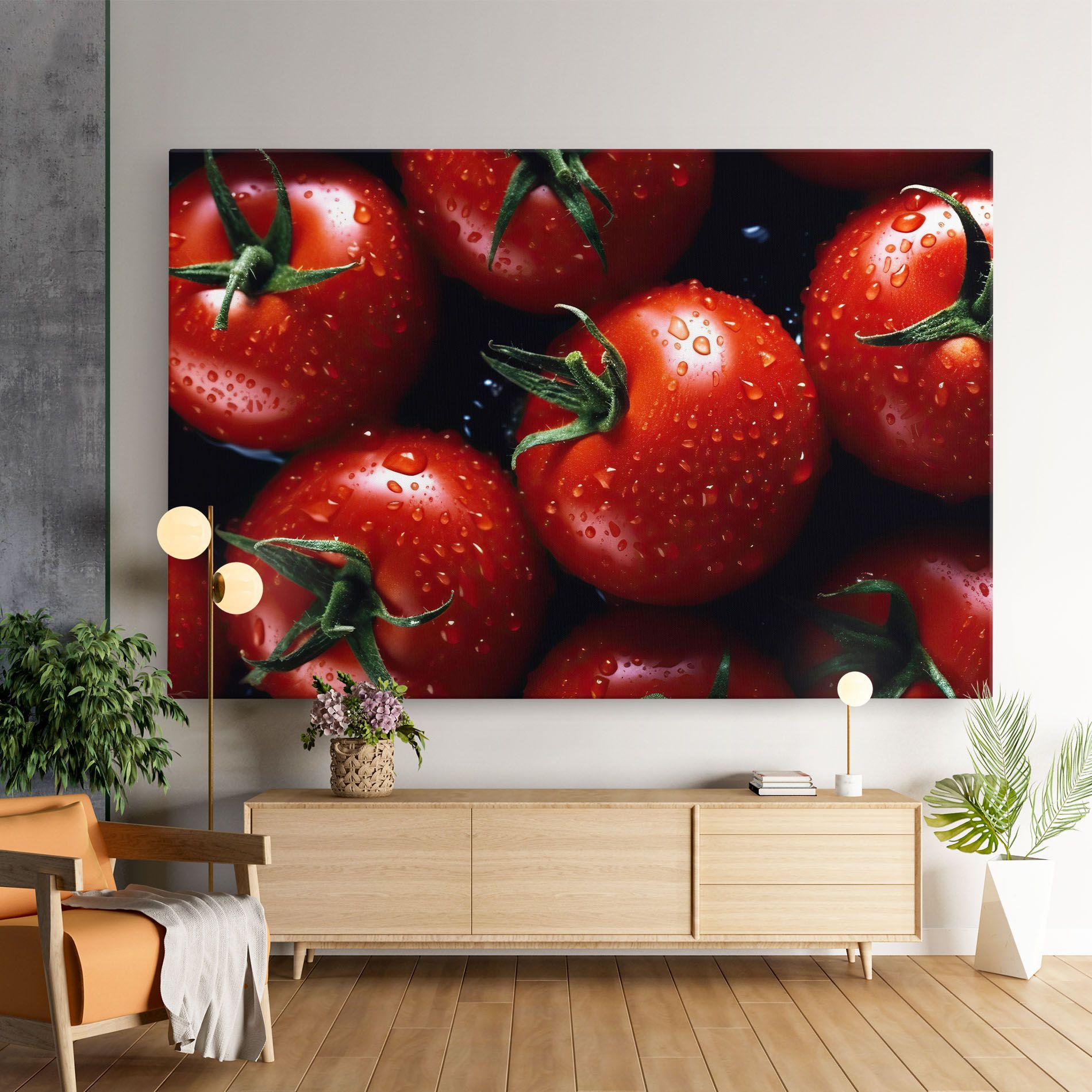 Red Wet Tomato mockup 9