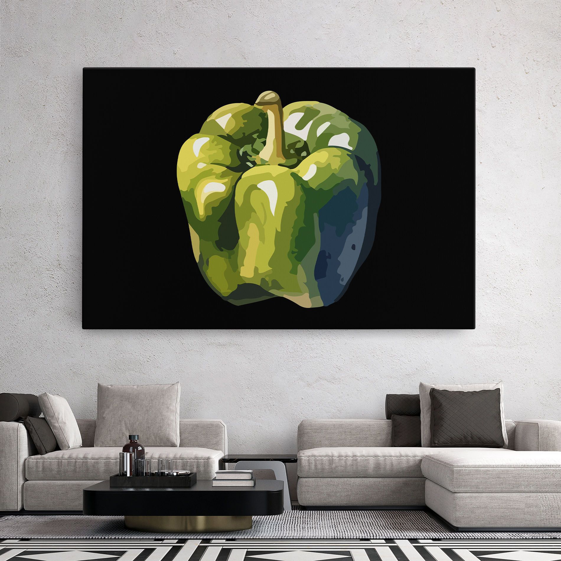 Bellpepper Green Grey mockup 2