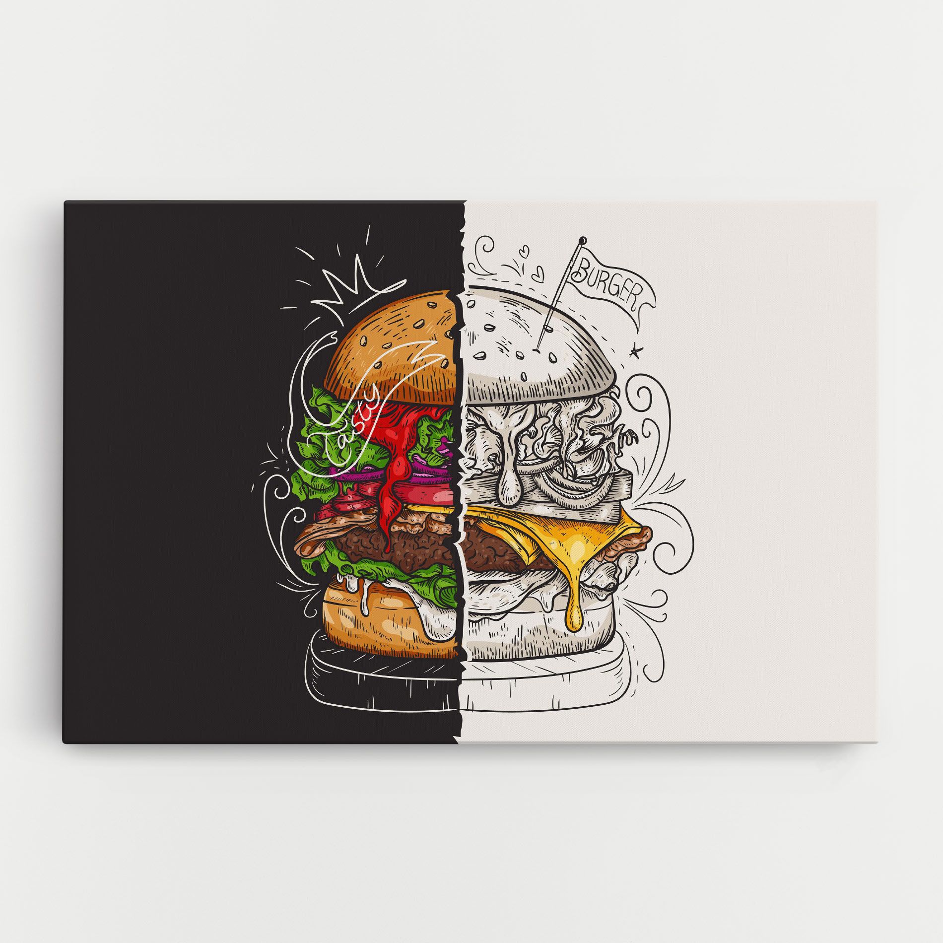 Burger Art mockup 0