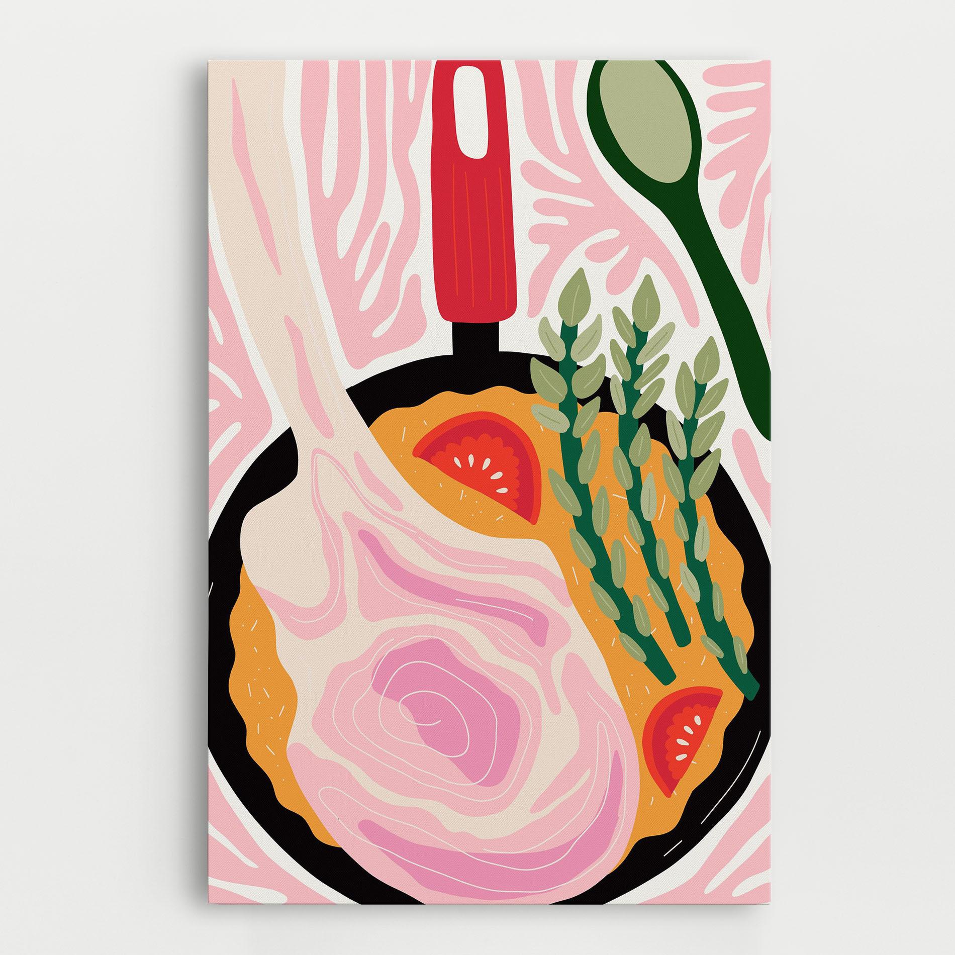 Leinwandbild Cooking mockup 0