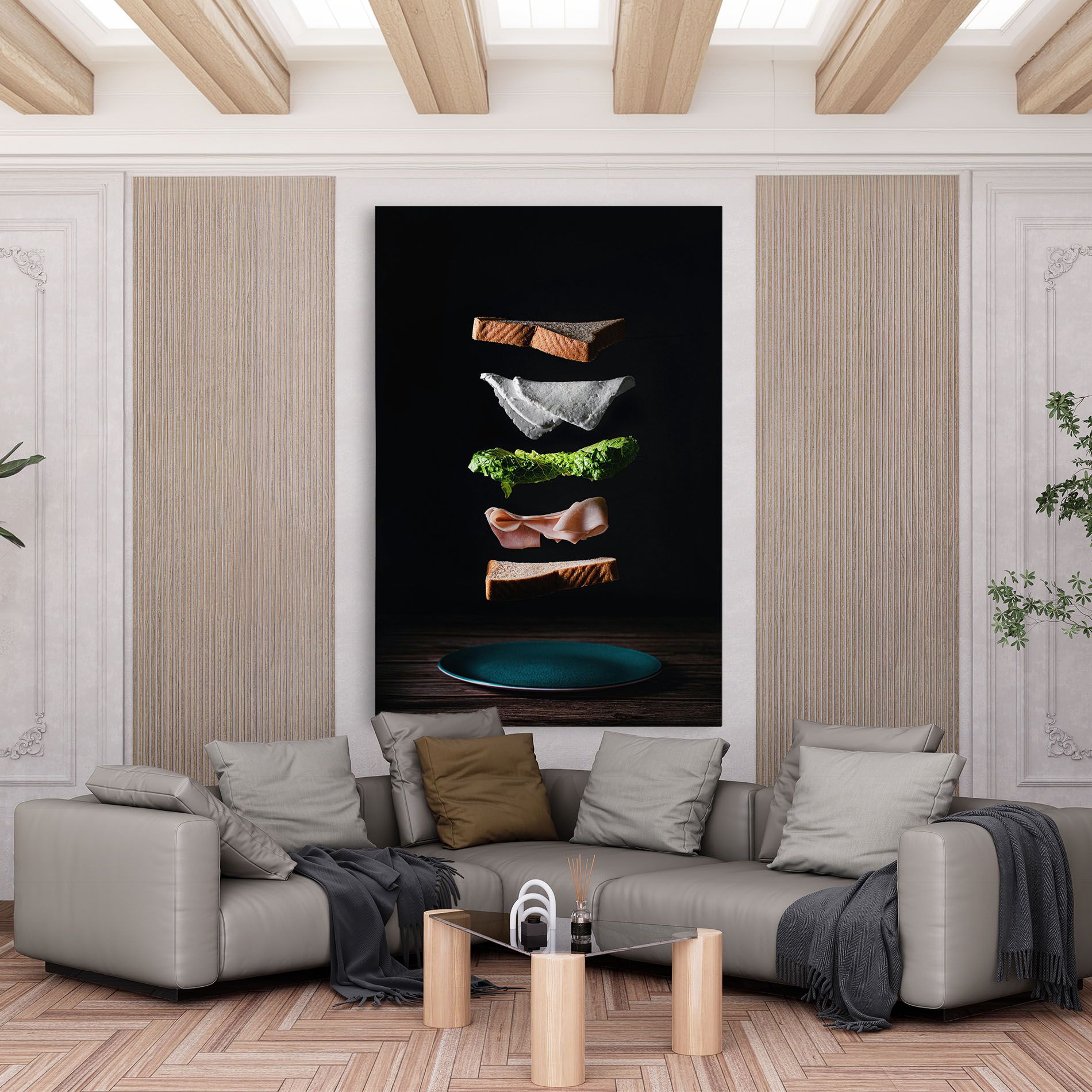 Floating Sandwich mockup 6