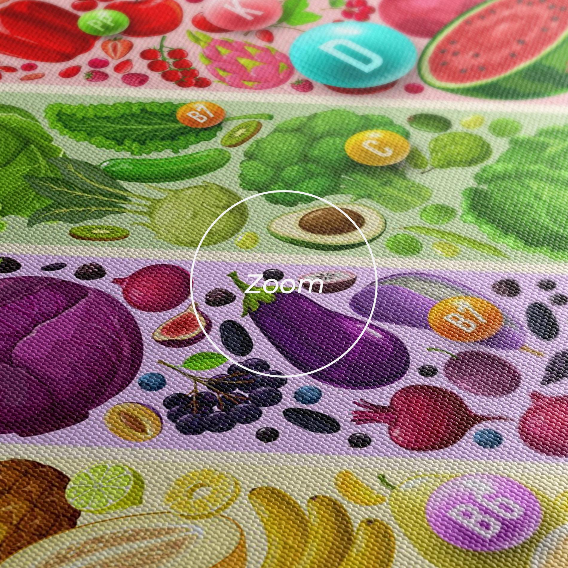 Leinwandbild Food Heart mockup 3