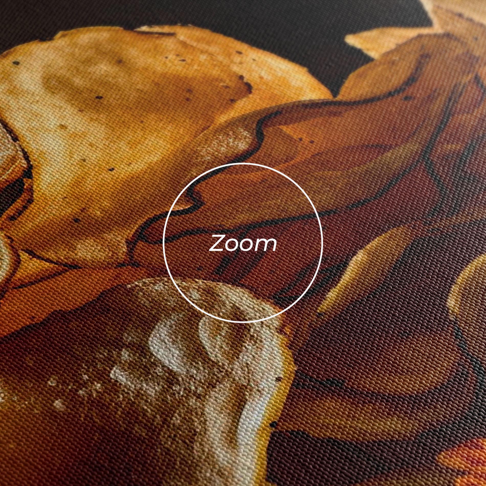 Leinwandbild Potato Chips mockup 3