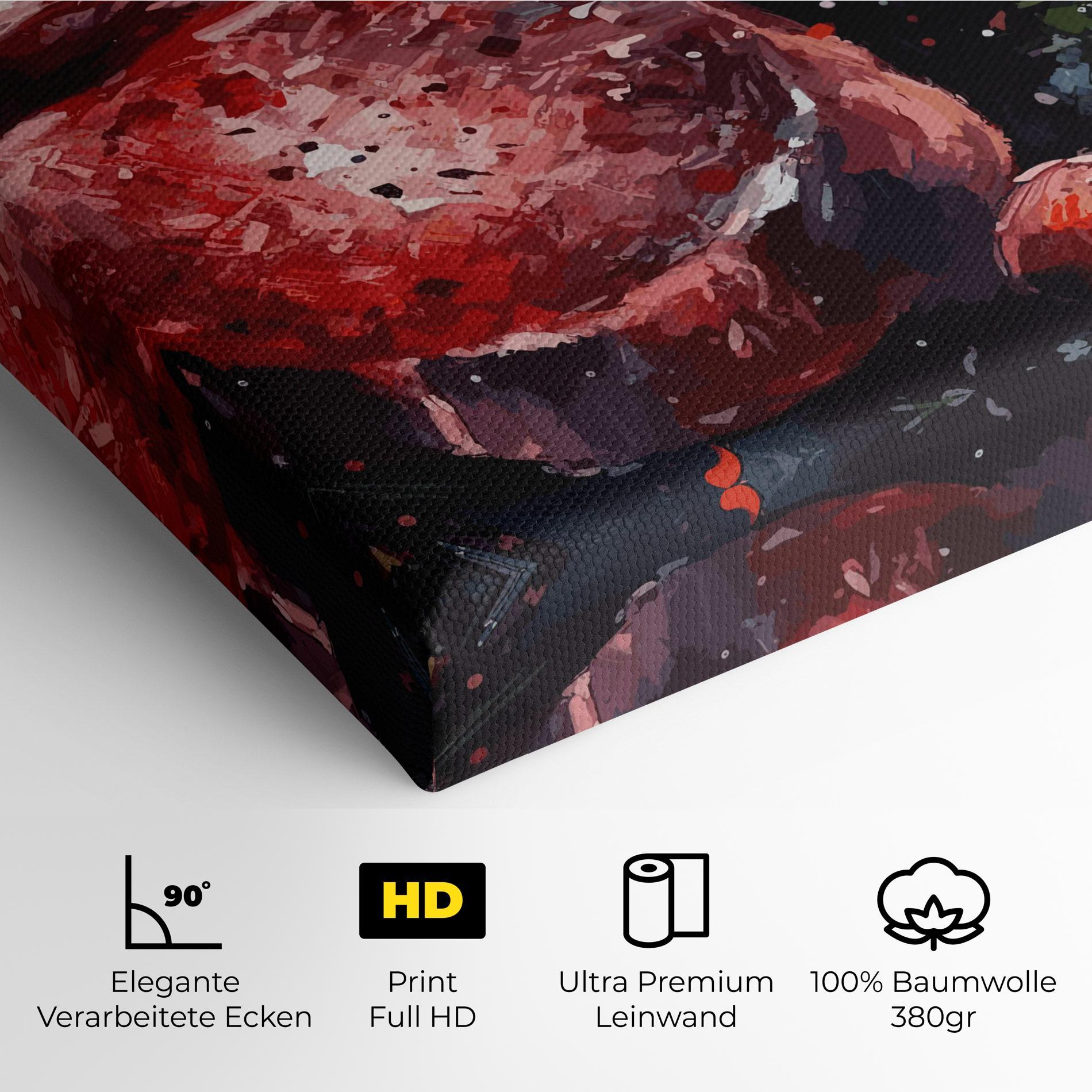 Leinwandbild Meat Art mockup 4