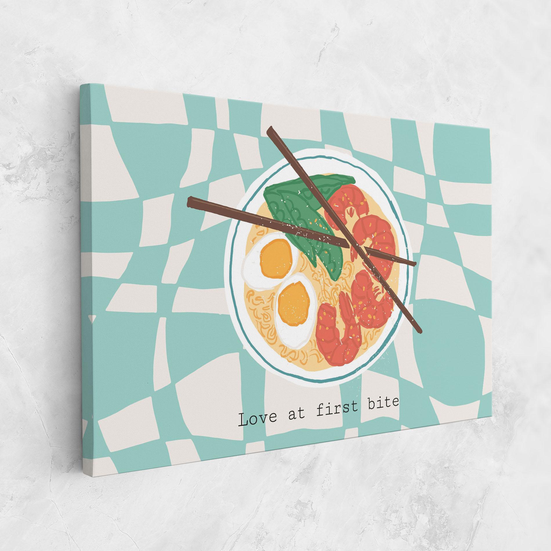 Leinwandbild Food Love mockup 1
