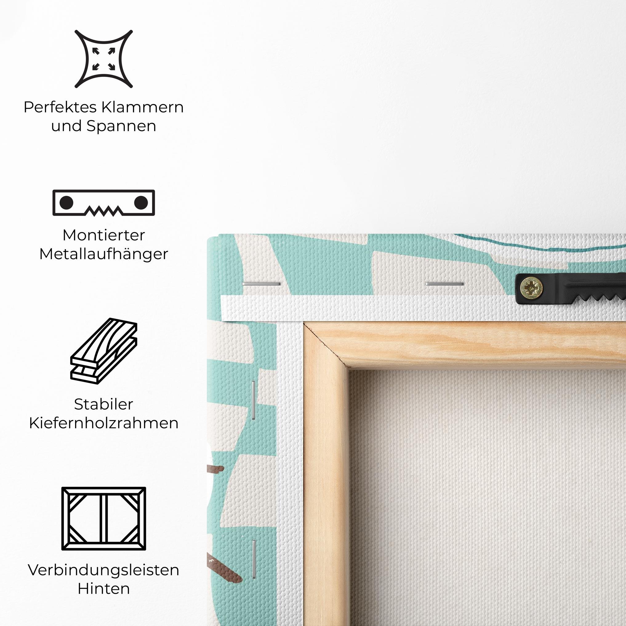 Leinwandbild Food Love mockup 5