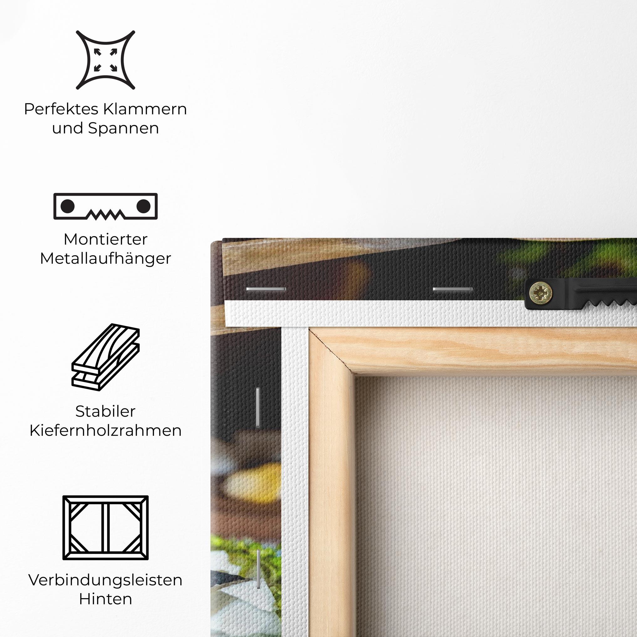 Leinwandbild Honey Over Food mockup 5