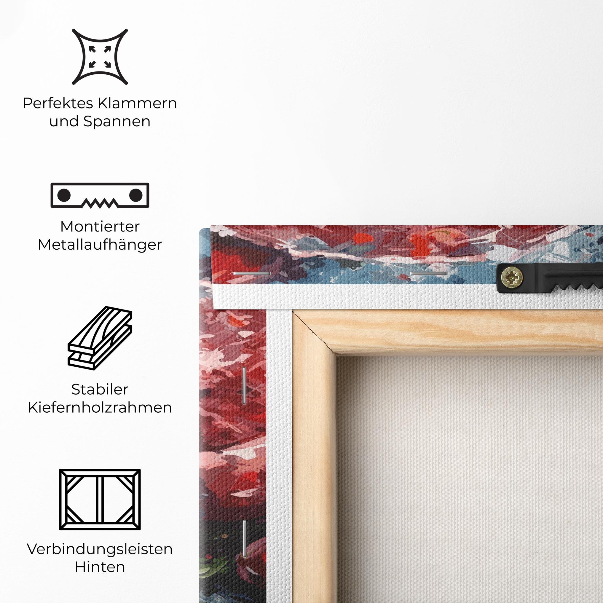 Leinwandbild Meat Art mockup 5