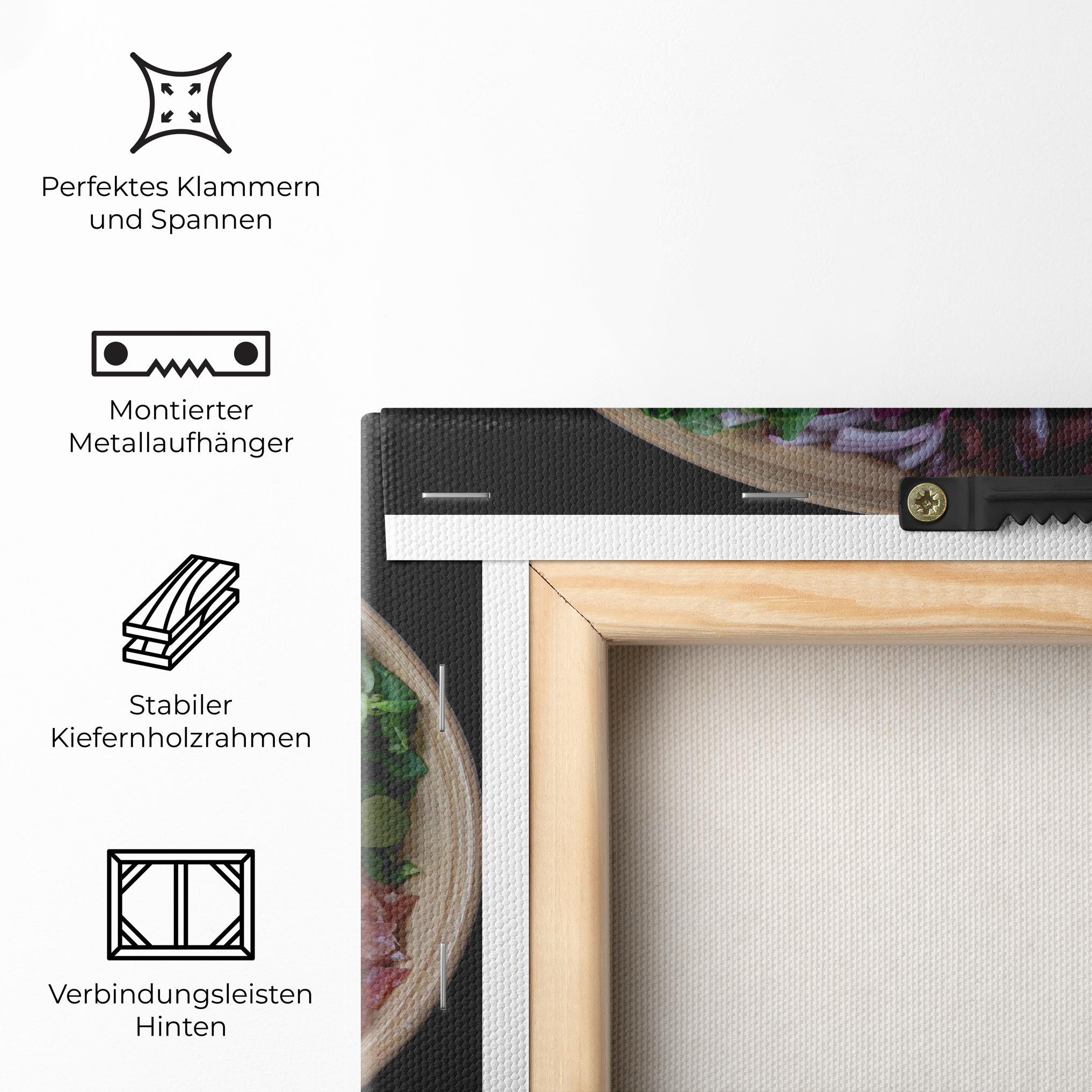 Leinwandbild Mozzarella Salad mockup 5