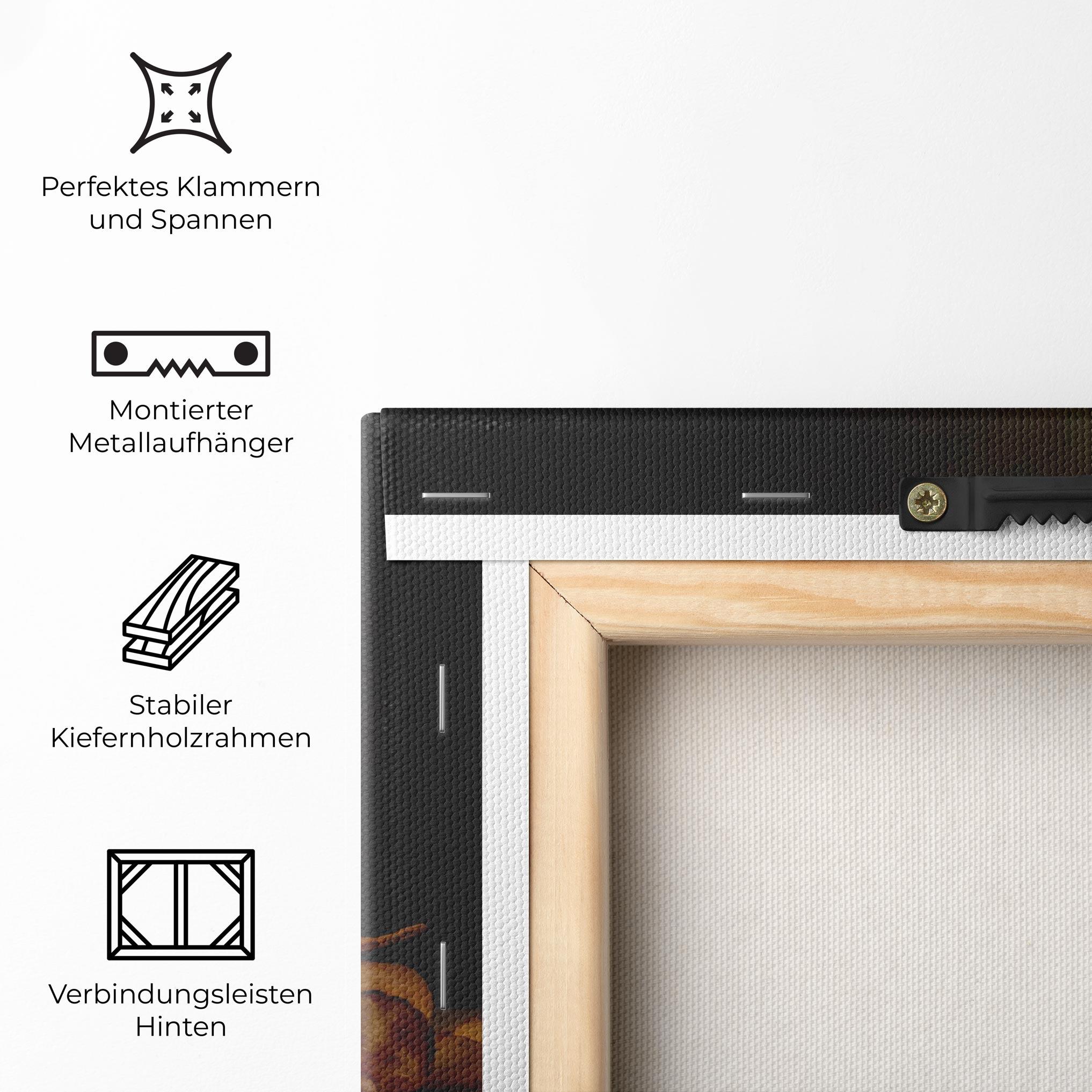 Leinwandbild Potato Chips mockup 5