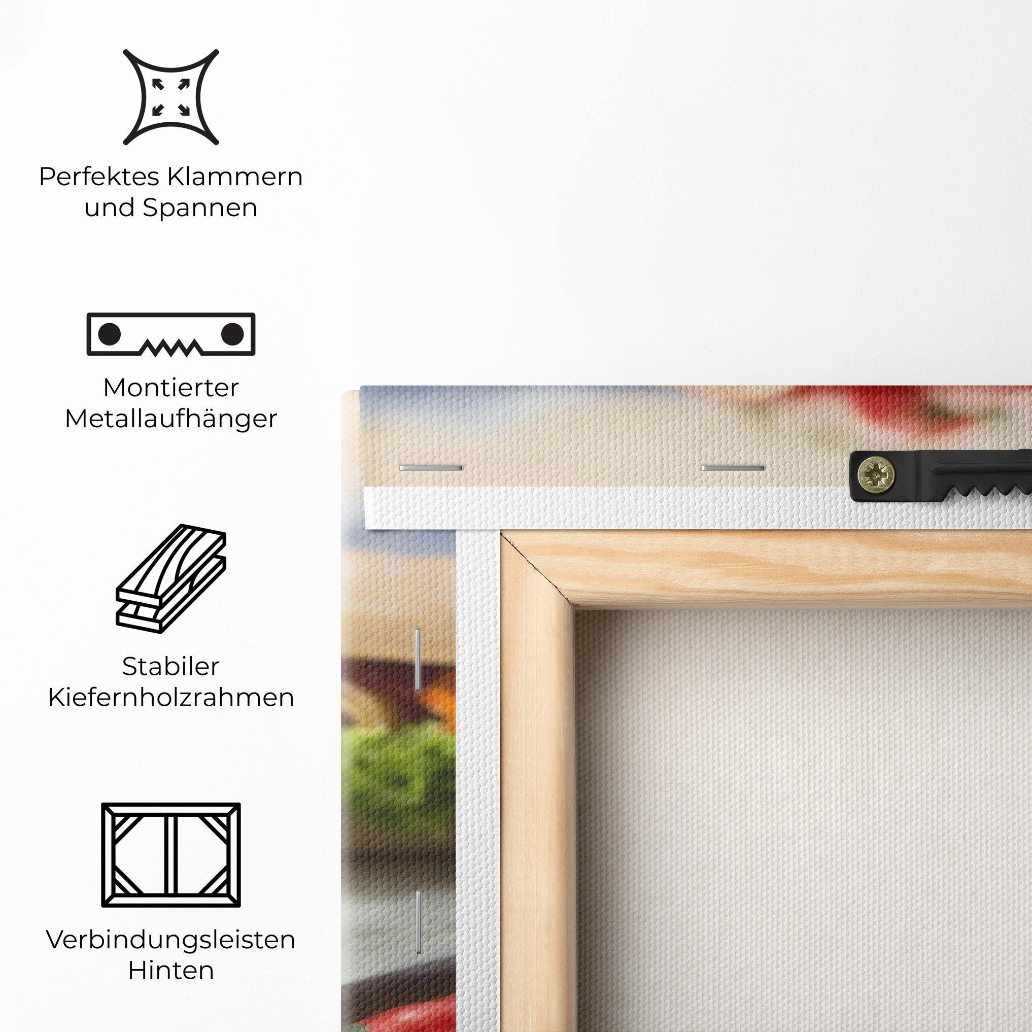 Leinwandbild Yum Sandwich mockup 5
