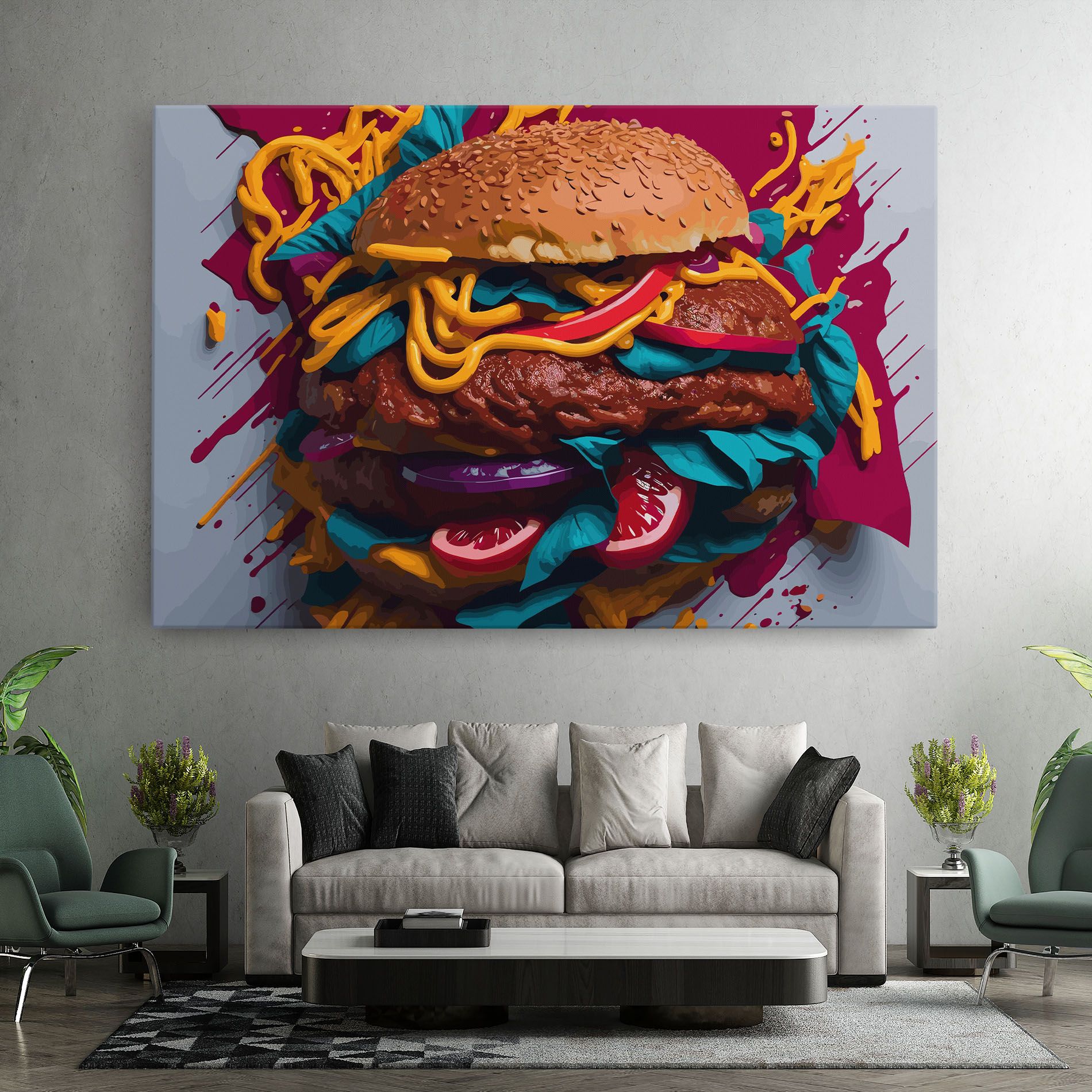 Crazy Burger mockup 7