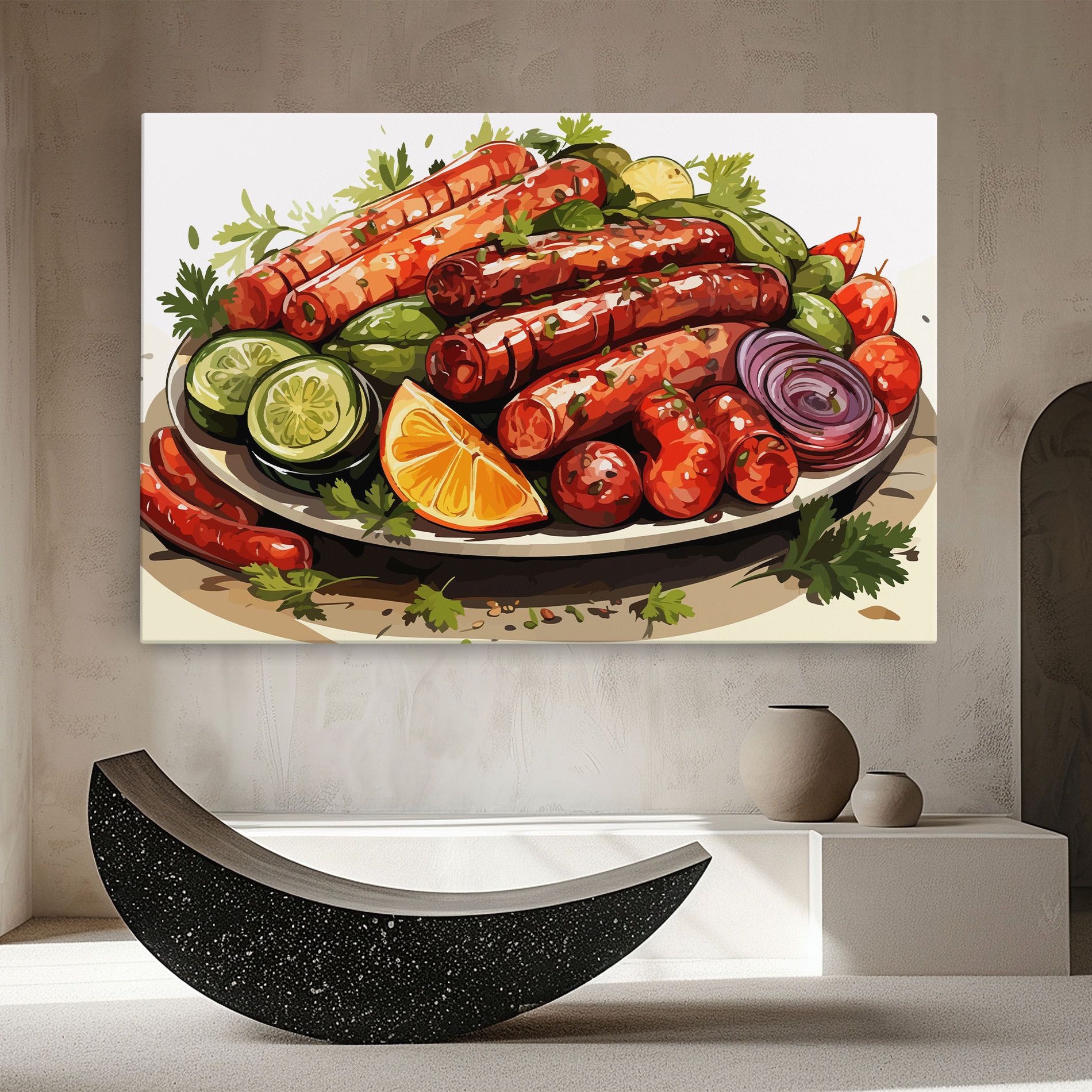 Tasty Sousages mockup 8