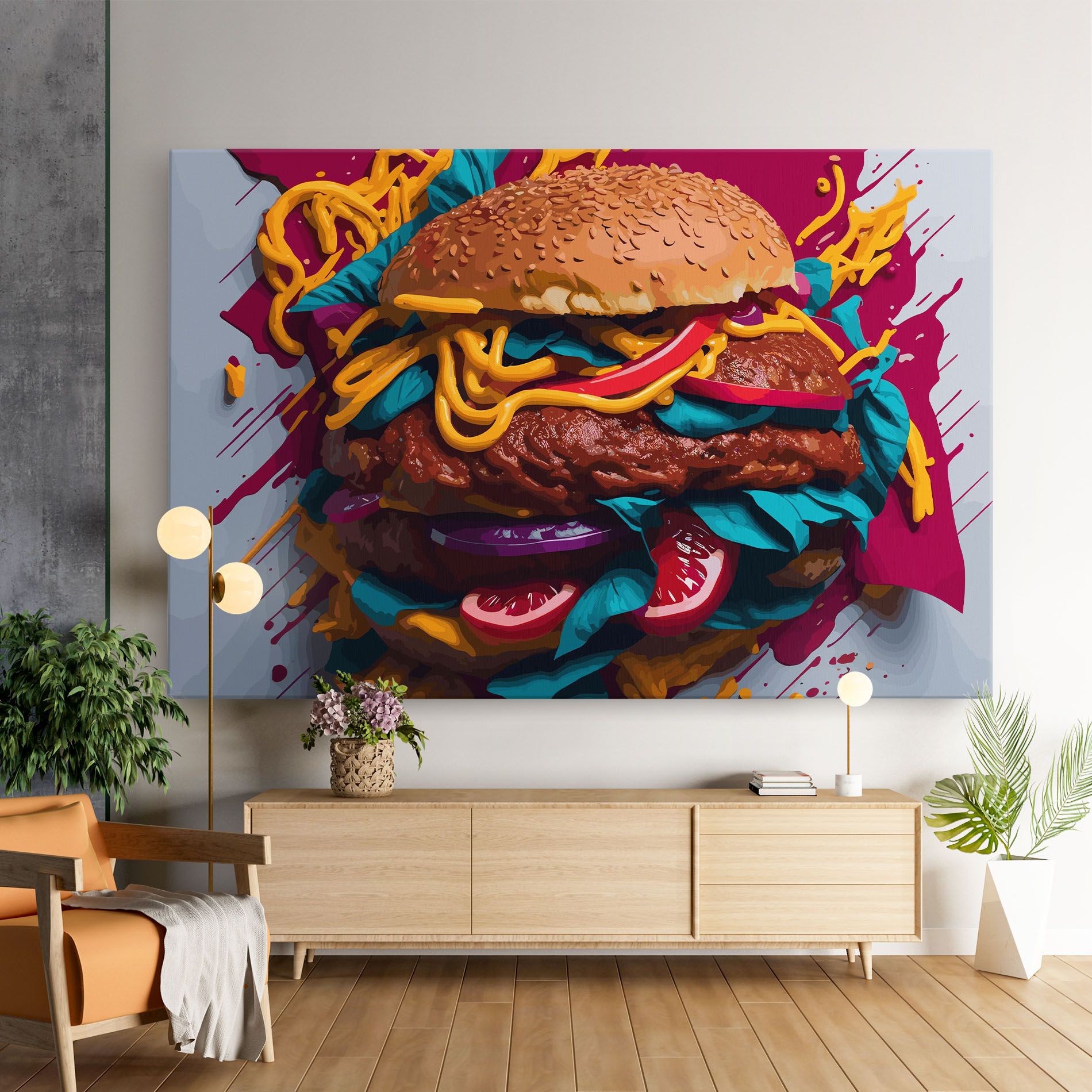 Crazy Burger mockup 9