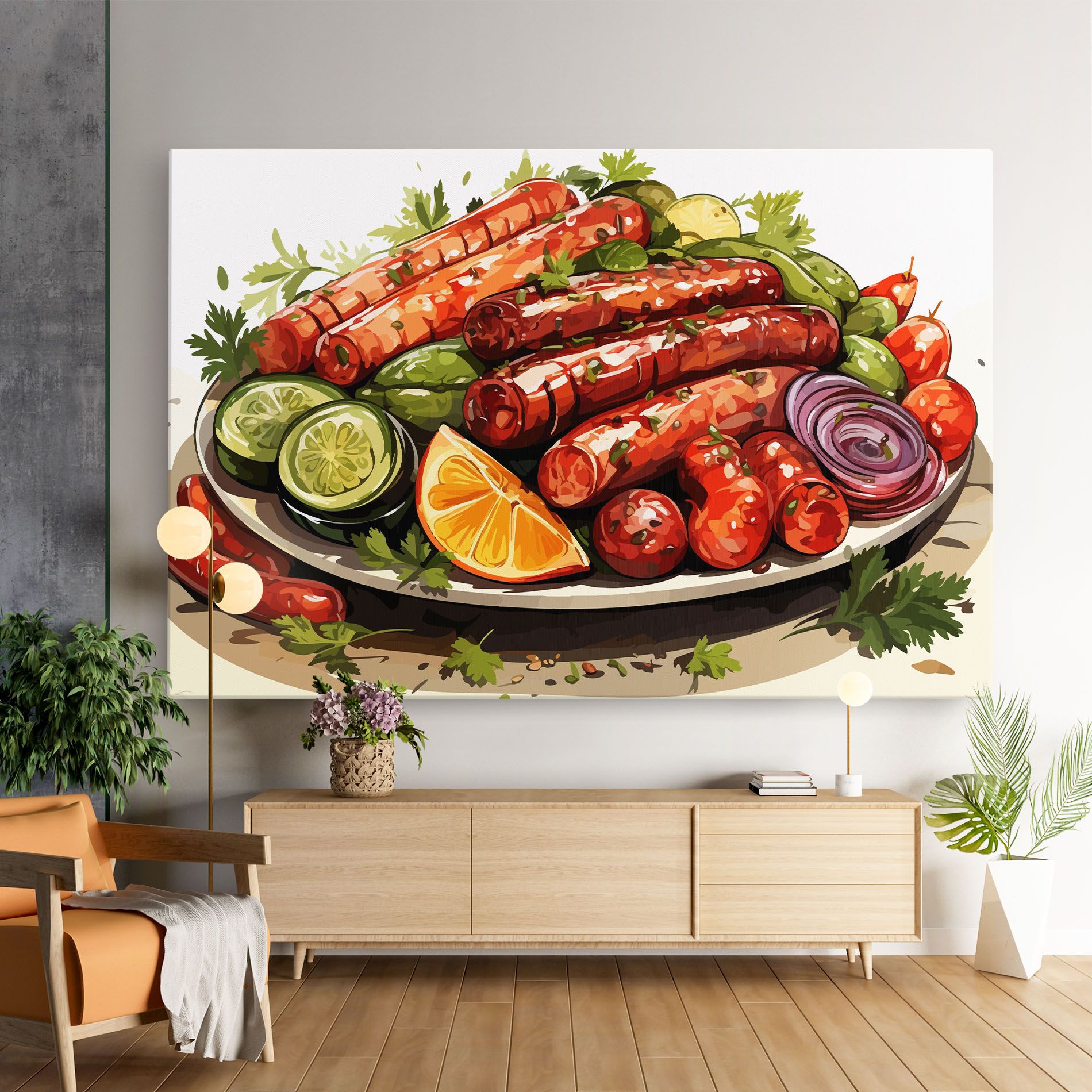 Tasty Sousages mockup 9