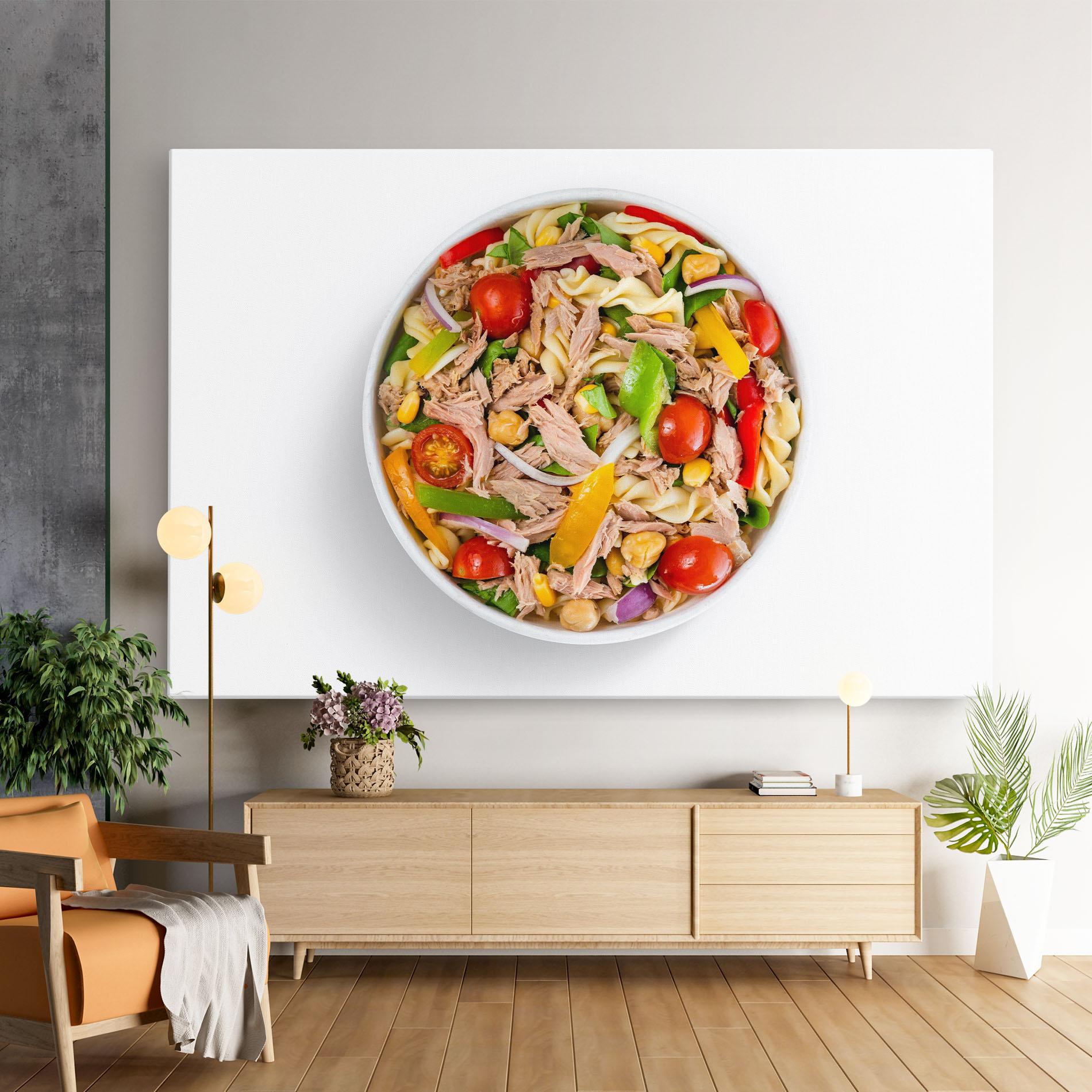 Leinwandbild Tuna Salad mockup 9