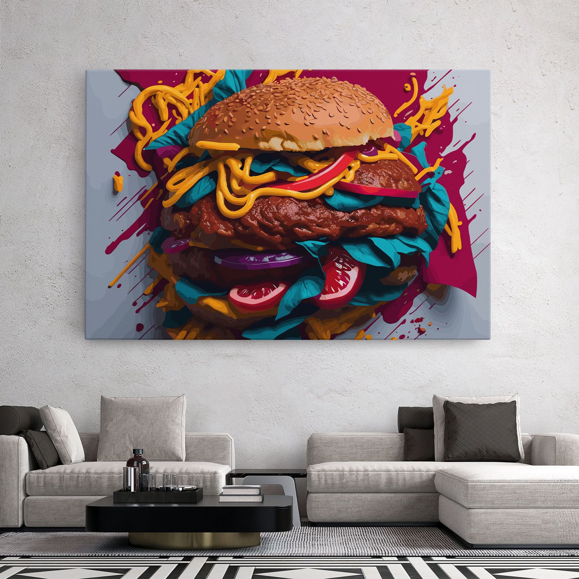 Crazy Burger mockup 2