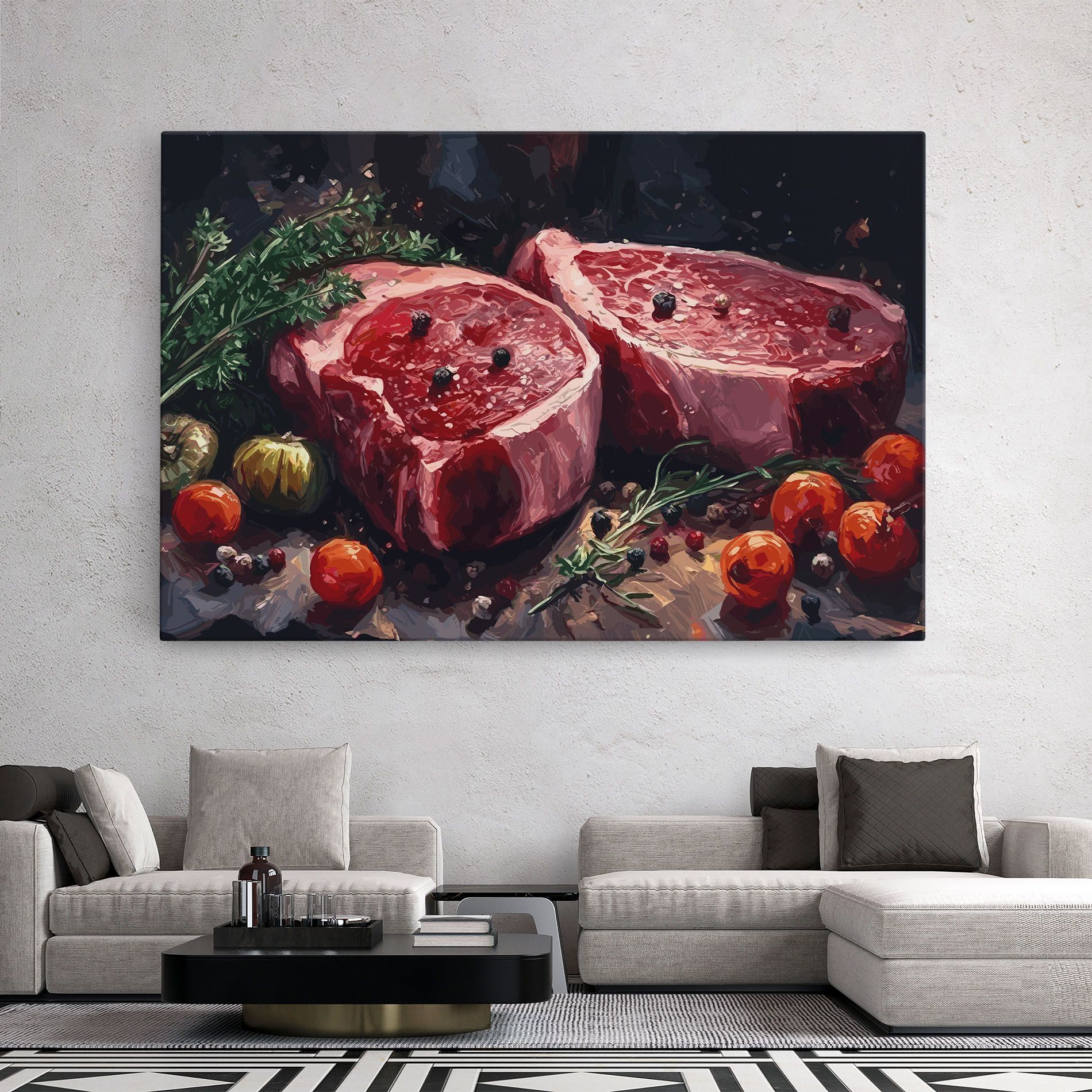 Meat With Tomatoes mockup 2