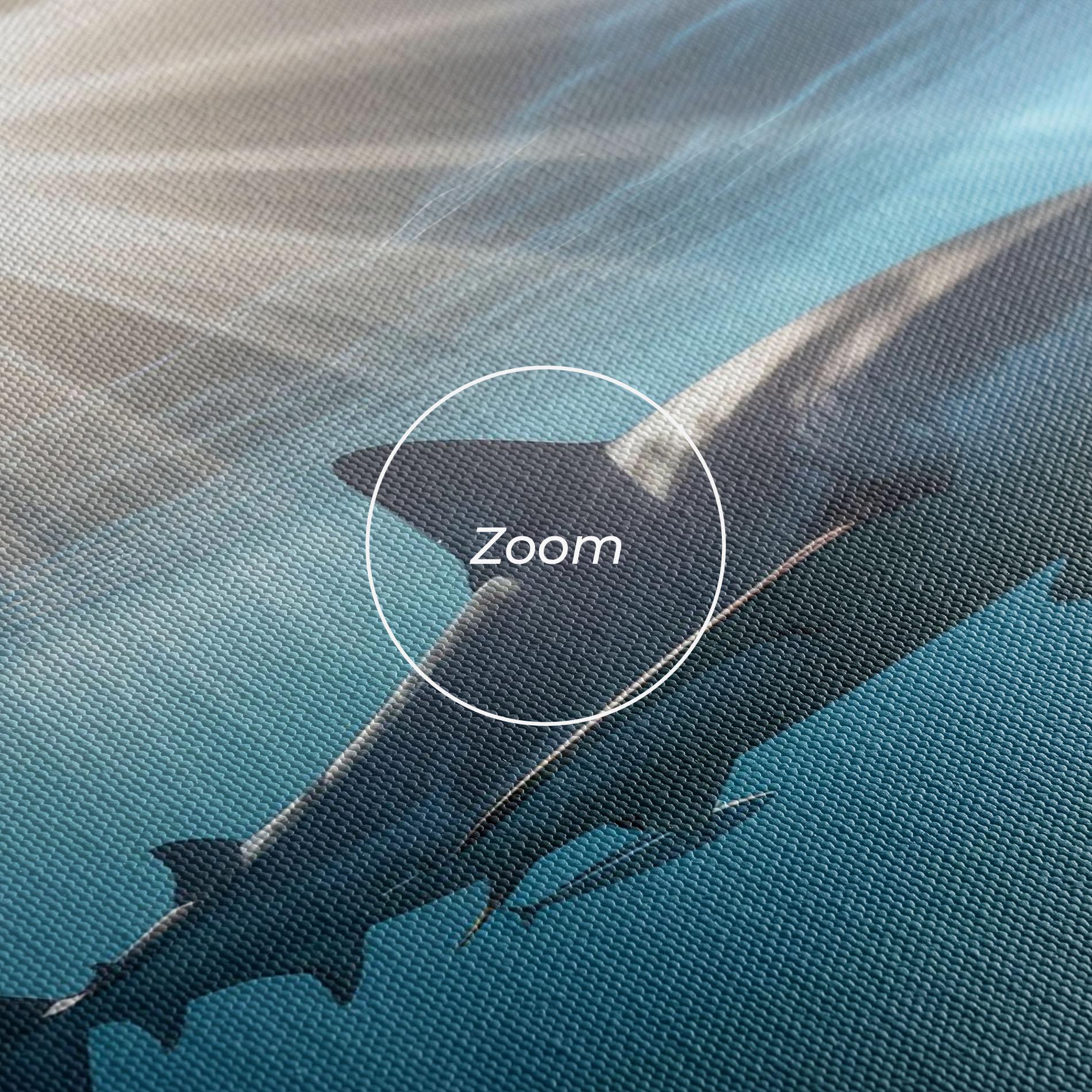 Leinwandbild Big Shark mockup 3