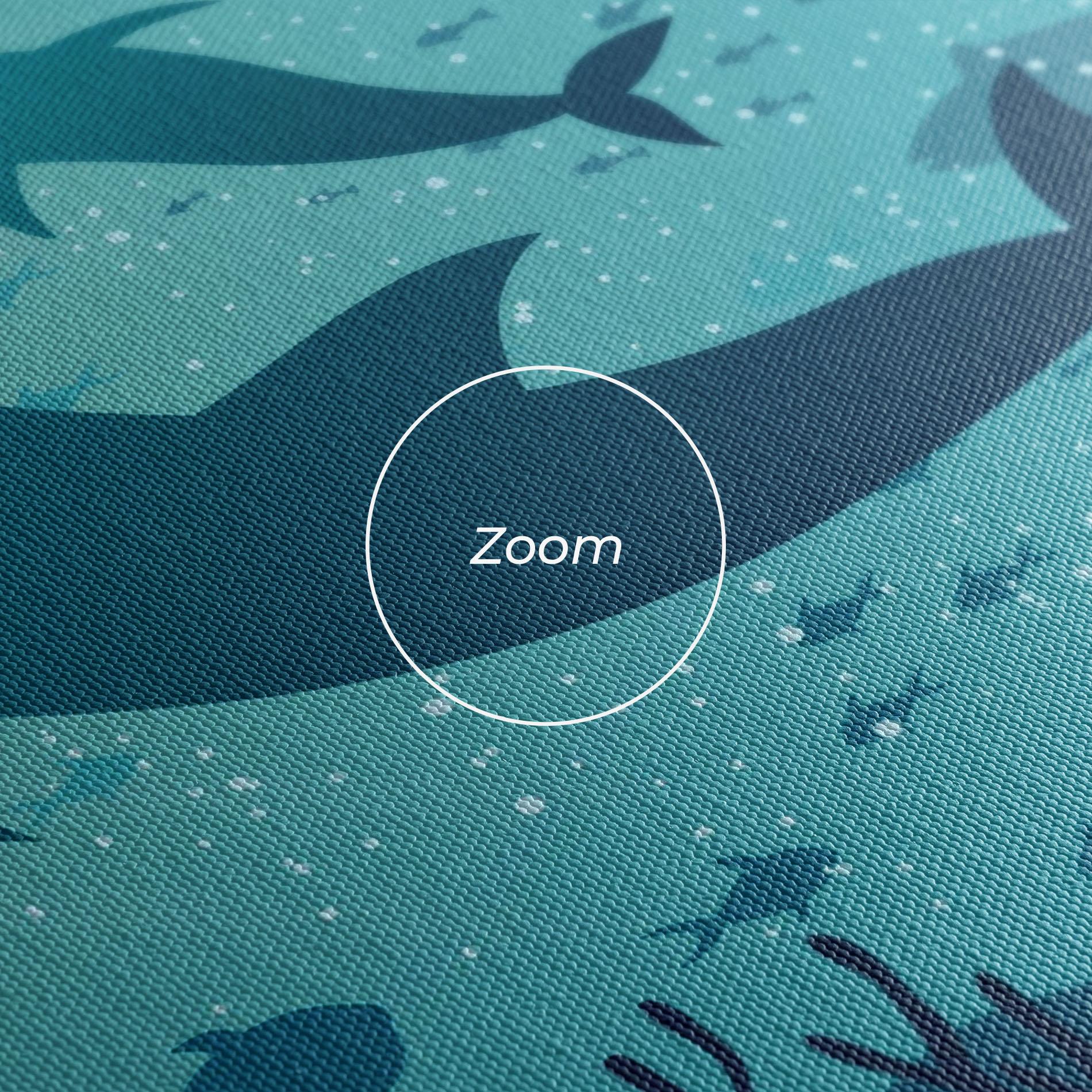 Leinwandbild Blue Ocean mockup 3