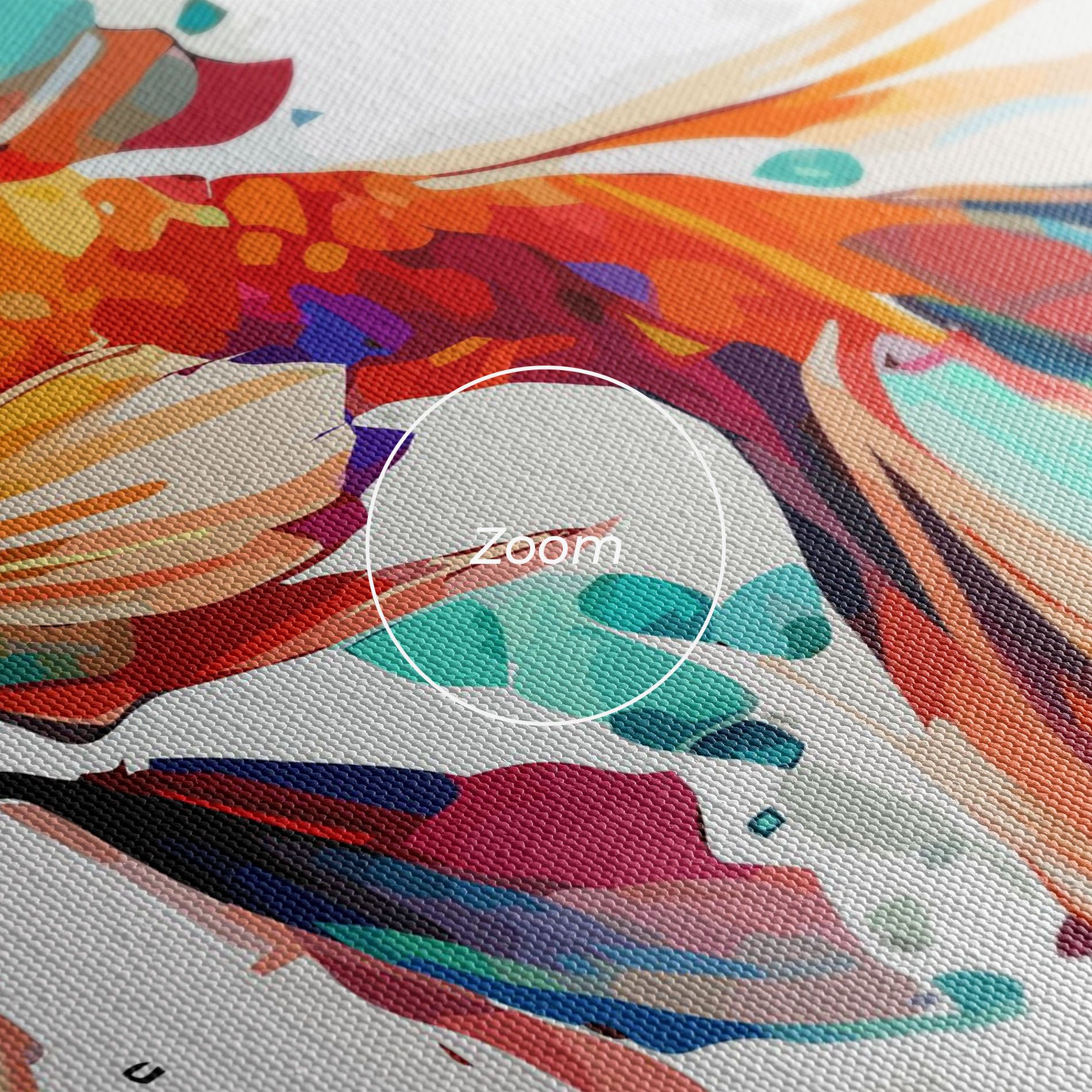 Blue Orange Fish mockup 3