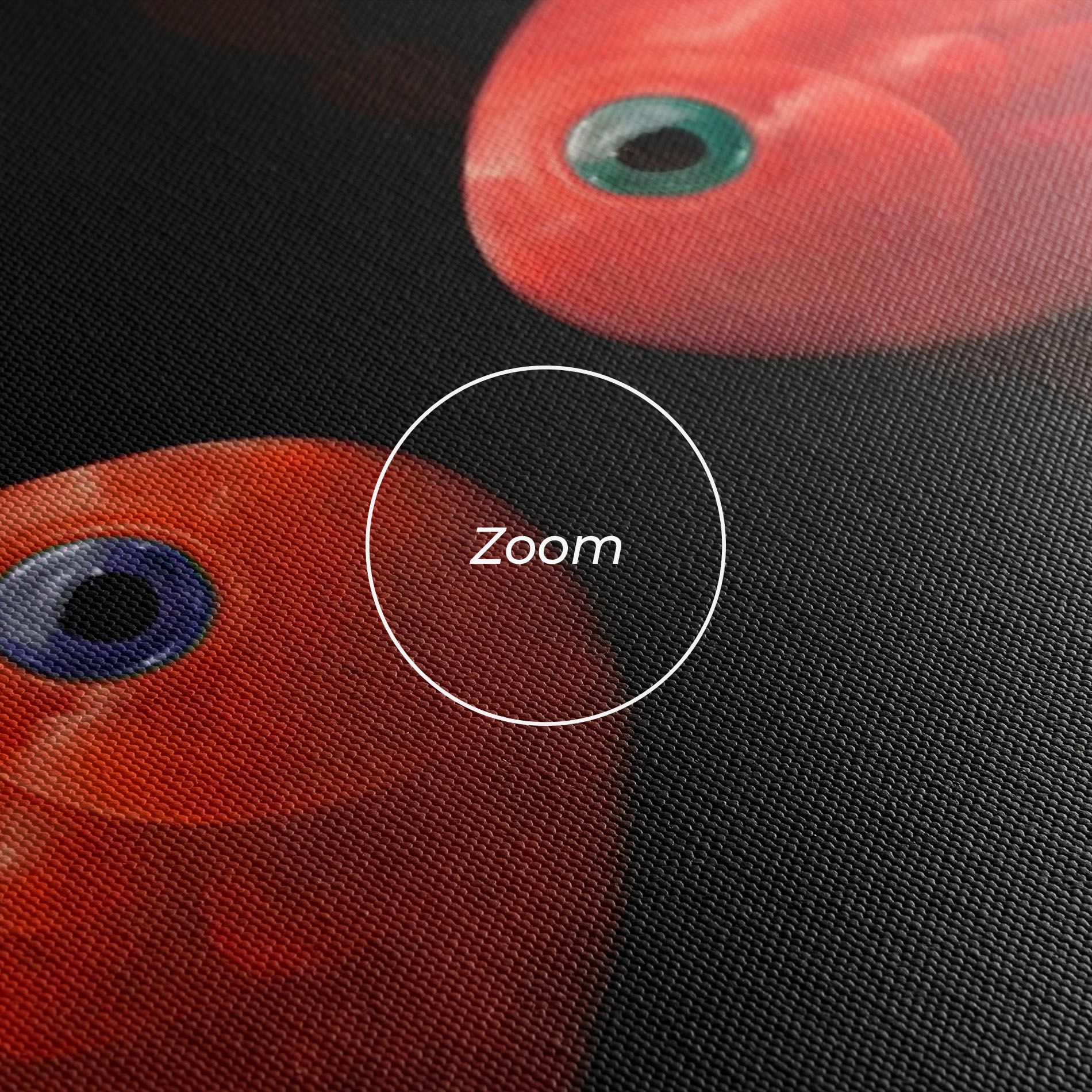 Orange Fish Heart mockup 3