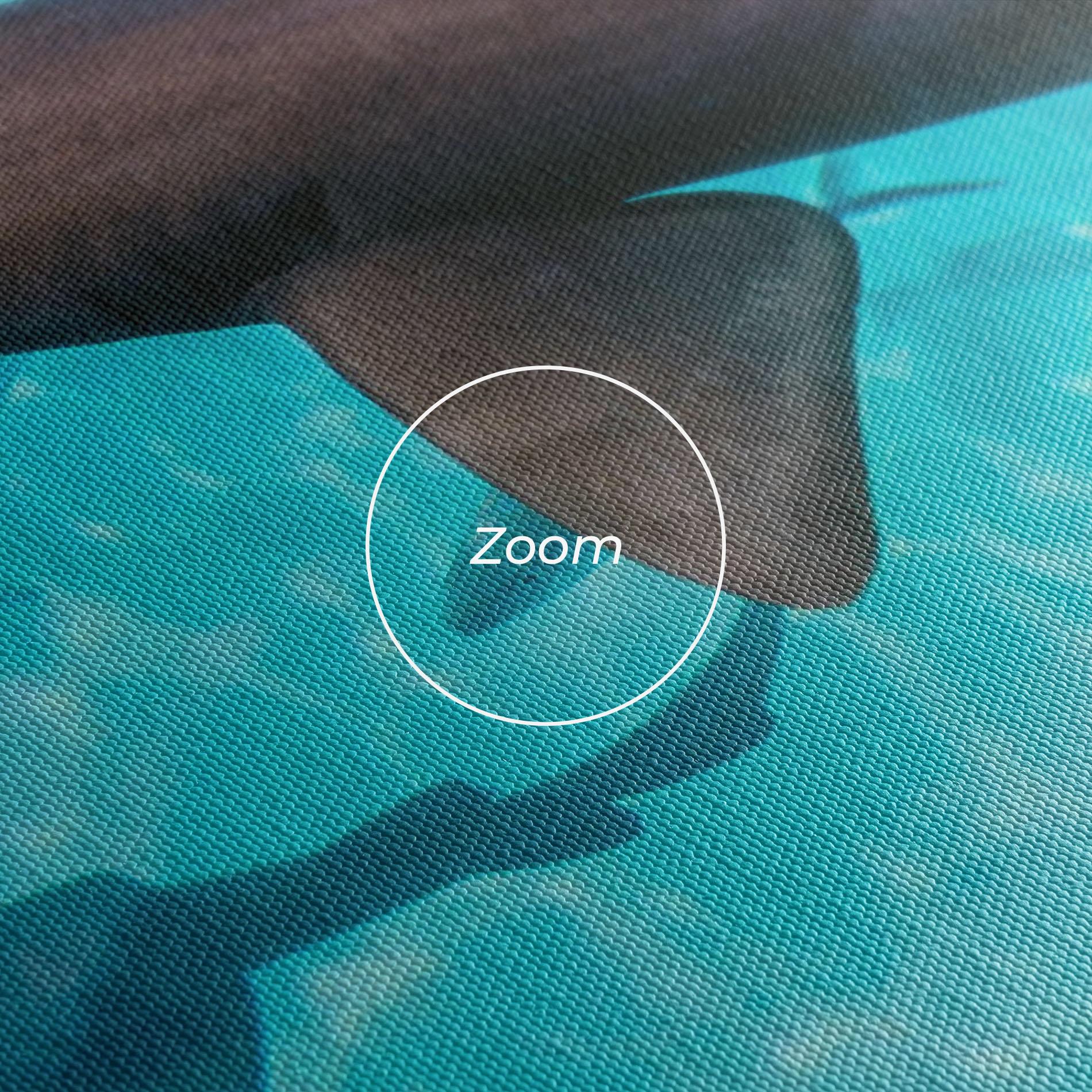 Leinwandbild Pretty Shark mockup 3