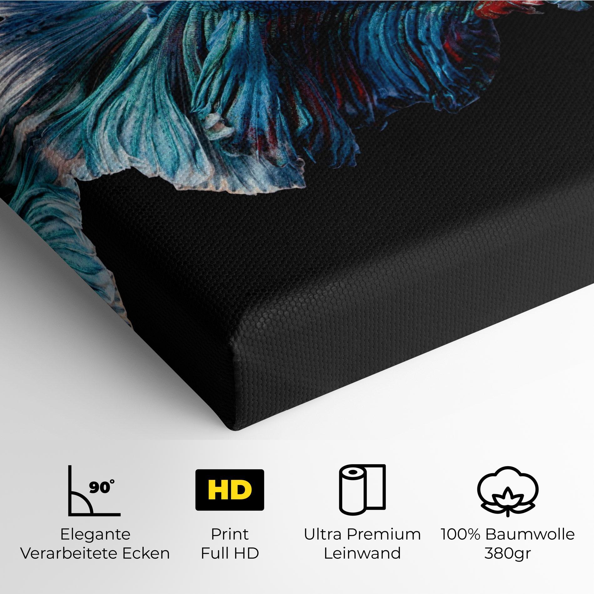 Leinwandbild Blue Betta mockup 4